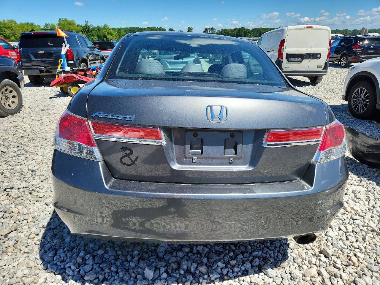 2012 Honda Accord Lx Gray vin: 1HGCP2F31CA240857