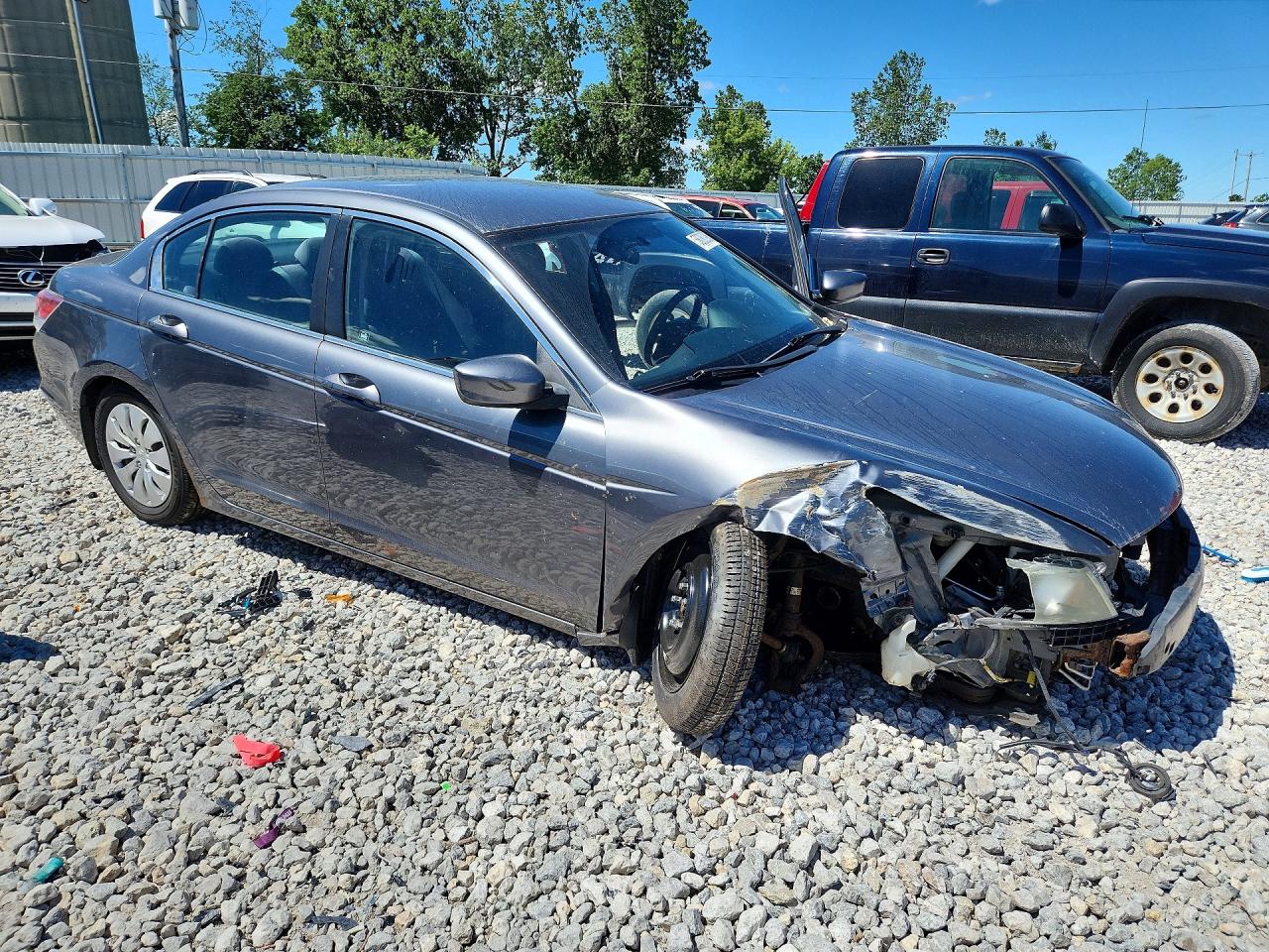 2012 Honda Accord Lx Gray vin: 1HGCP2F31CA240857