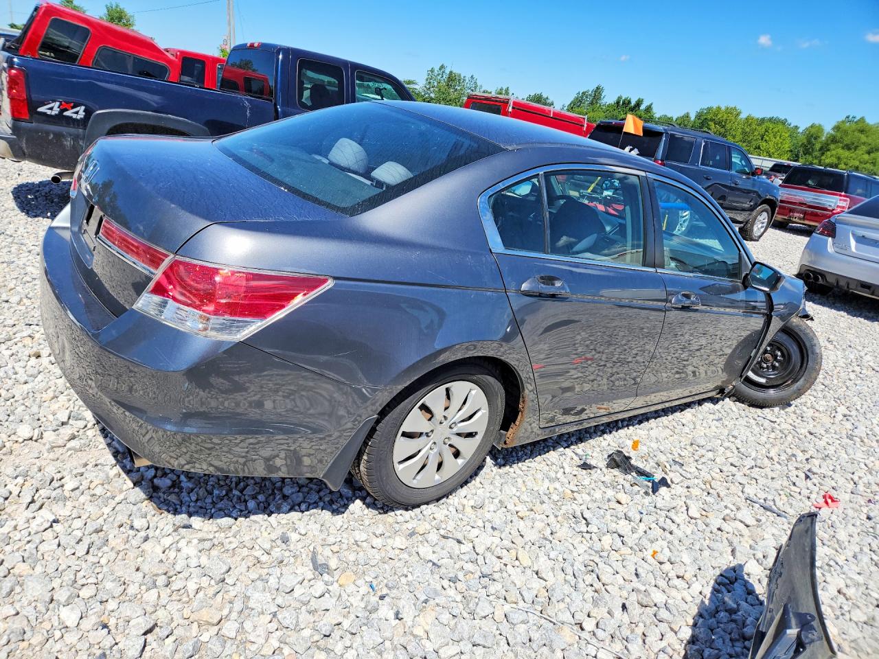 2012 Honda Accord Lx Gray vin: 1HGCP2F31CA240857