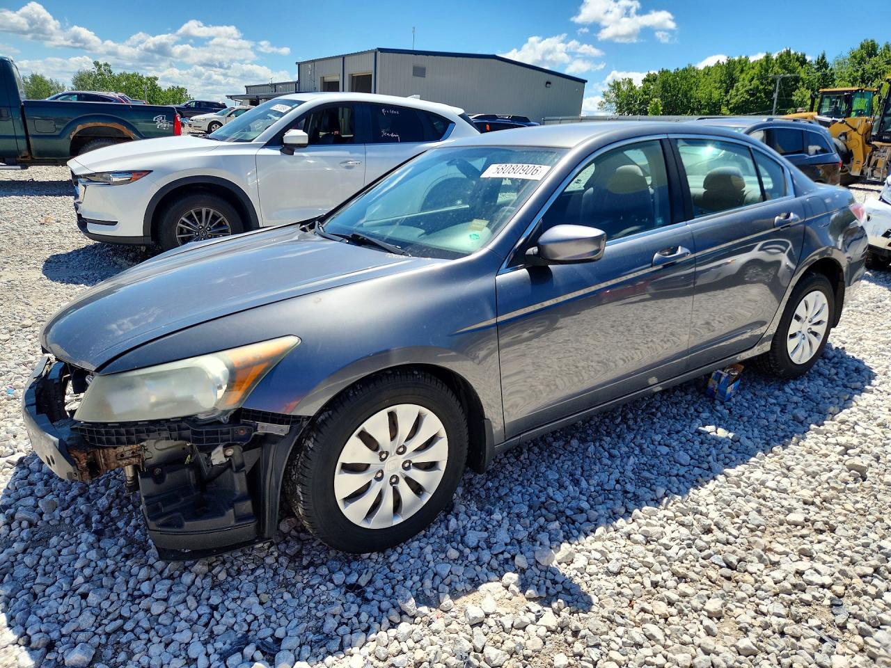 2012 Honda Accord Lx Gray vin: 1HGCP2F31CA240857