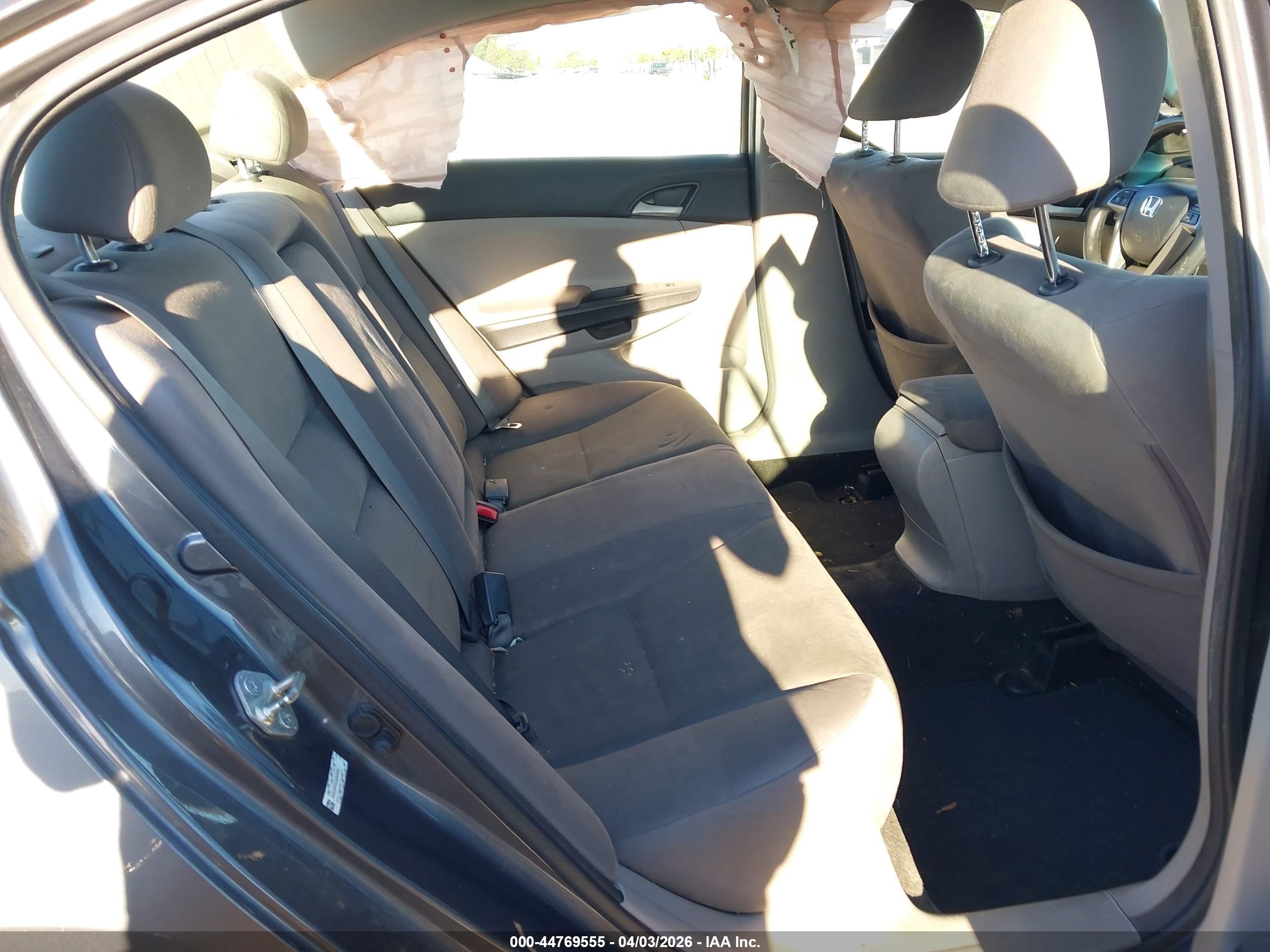 2012 Honda Accord 2.4 Lx Gray vin: 1HGCP2F31CA242902