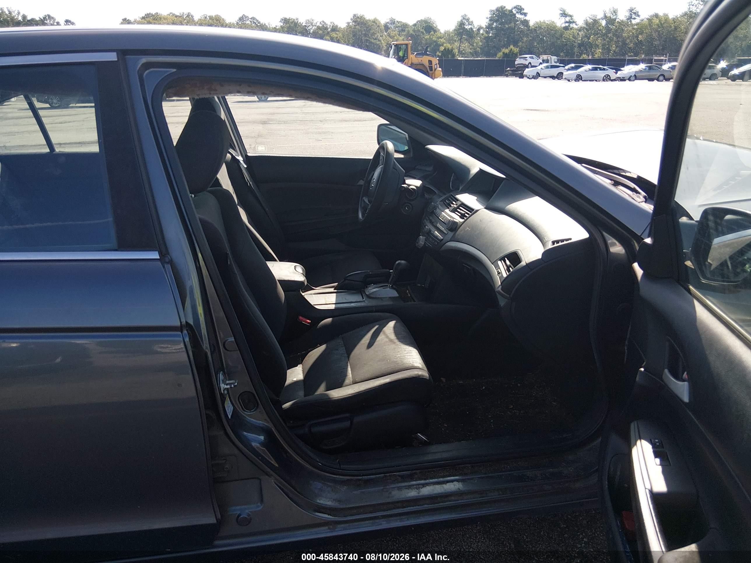 2012 Honda Accord Sdn Lx Gray vin: 1HGCP2F31CA244908