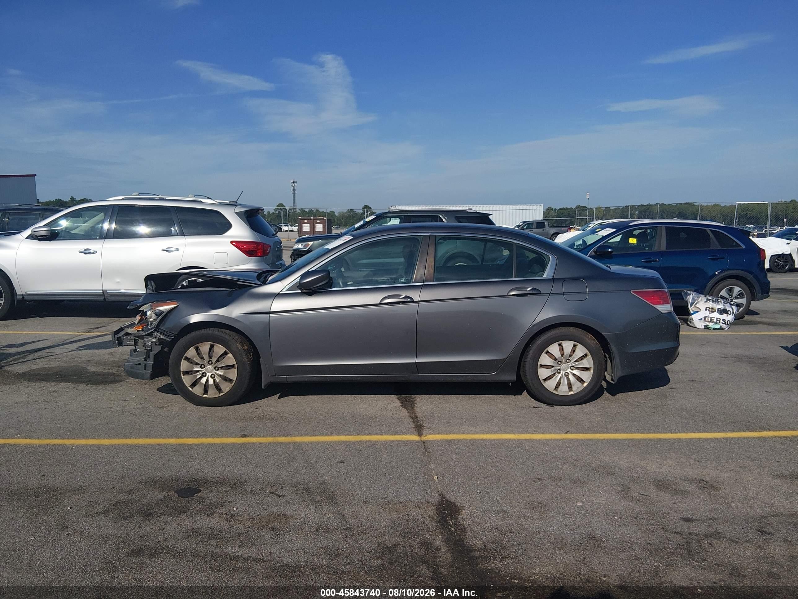 2012 Honda Accord Sdn Lx Gray vin: 1HGCP2F31CA244908