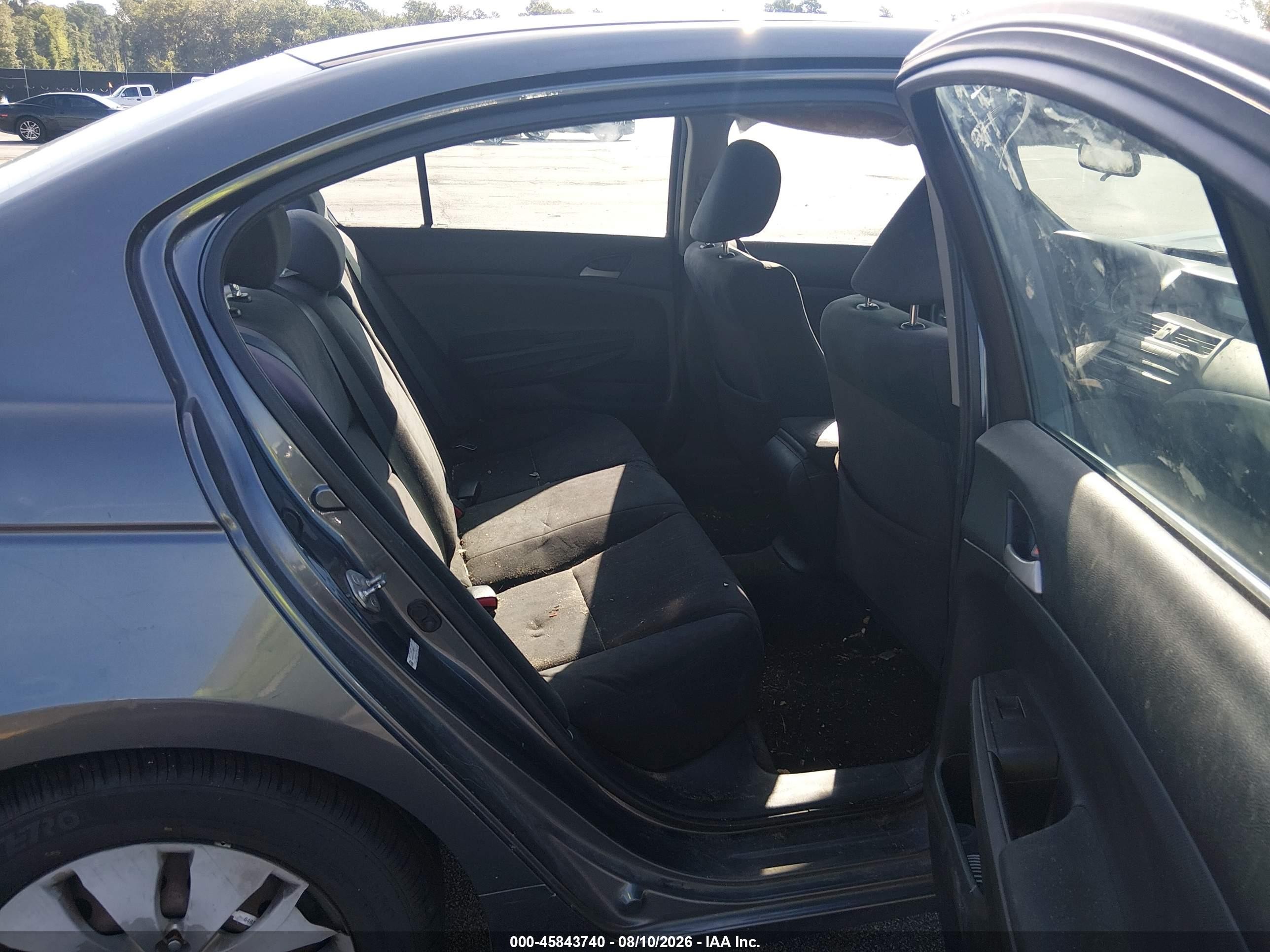 2012 Honda Accord Sdn Lx Gray vin: 1HGCP2F31CA244908
