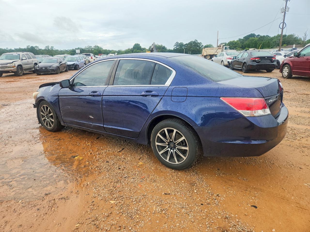 2010 Honda Accord Lx Blue vin: 1HGCP2F32AA018454