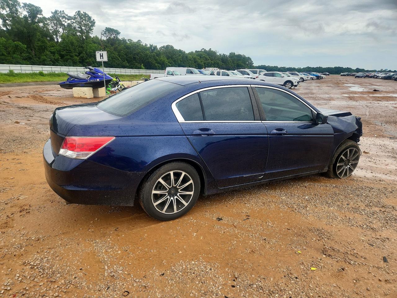 2010 Honda Accord Lx Blue vin: 1HGCP2F32AA018454