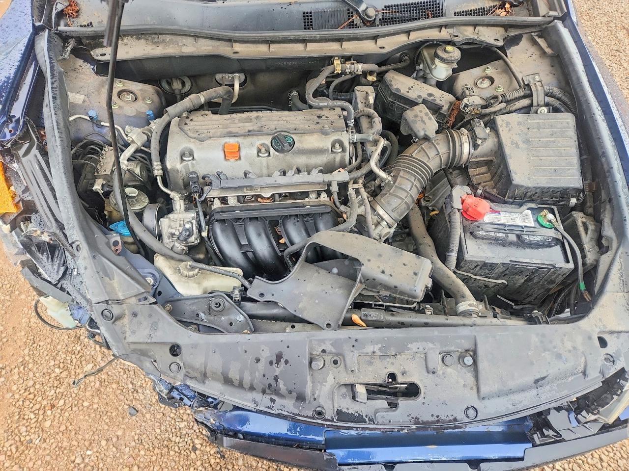 2010 Honda Accord Lx Blue vin: 1HGCP2F32AA018454