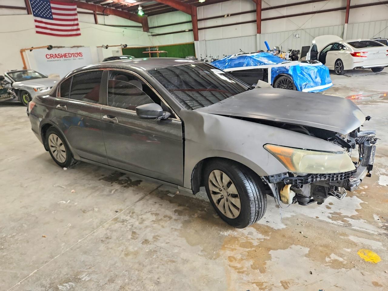 2010 Honda Accord Lx Gray vin: 1HGCP2F32AA036873