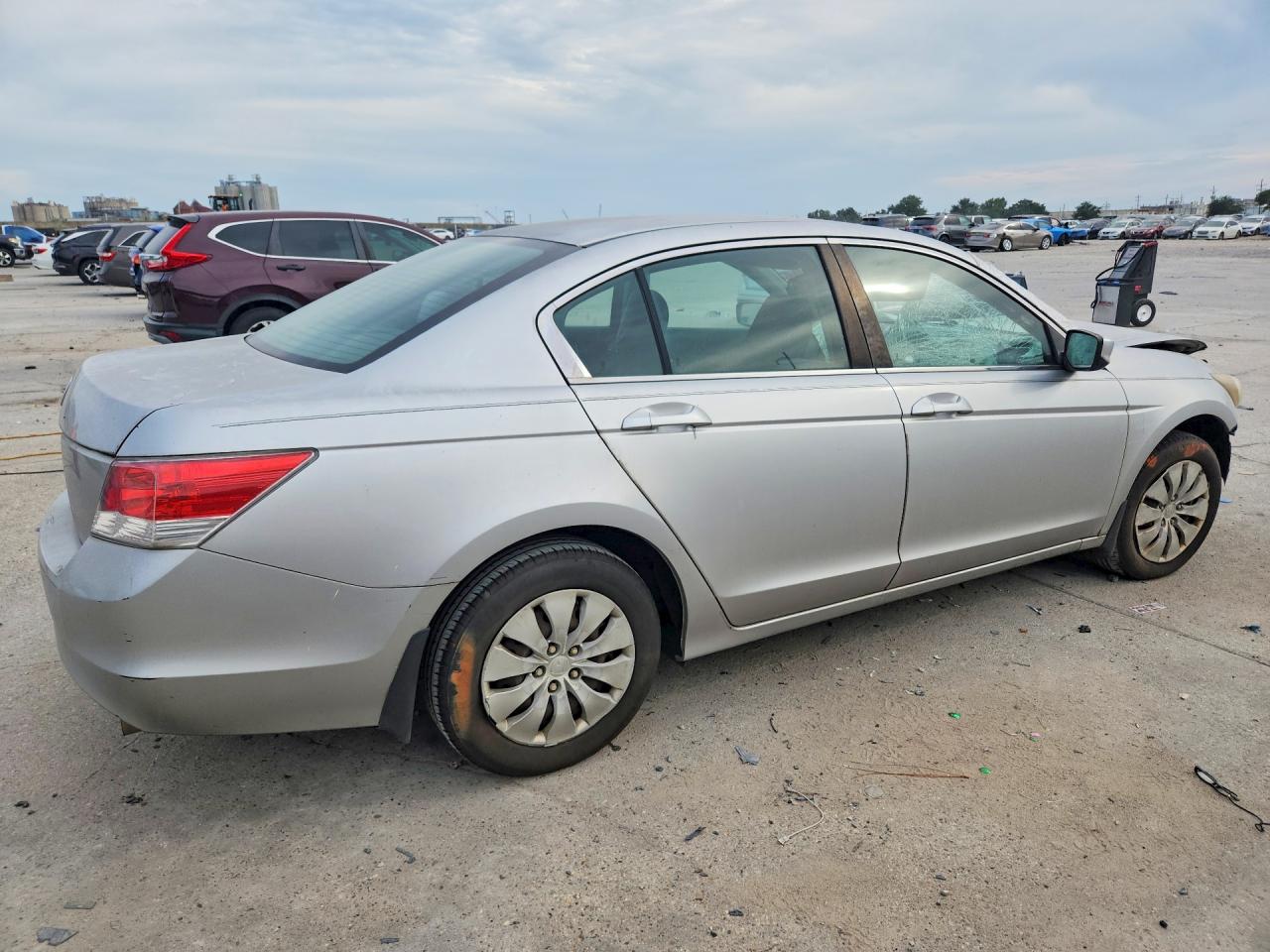 2010 Honda Accord Lx Silver vin: 1HGCP2F32AA055360