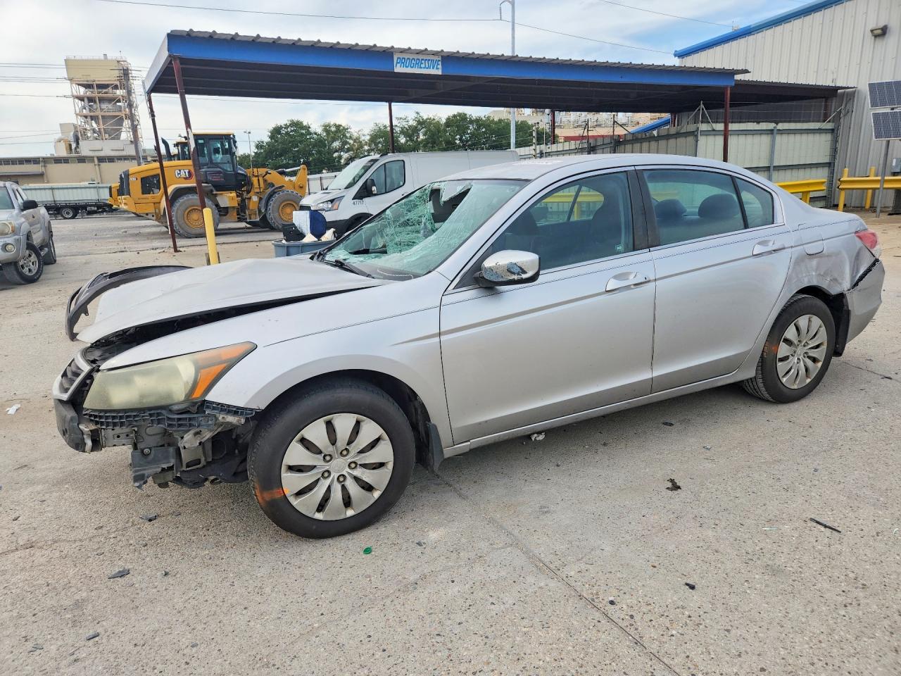 2010 Honda Accord Lx Silver vin: 1HGCP2F32AA055360