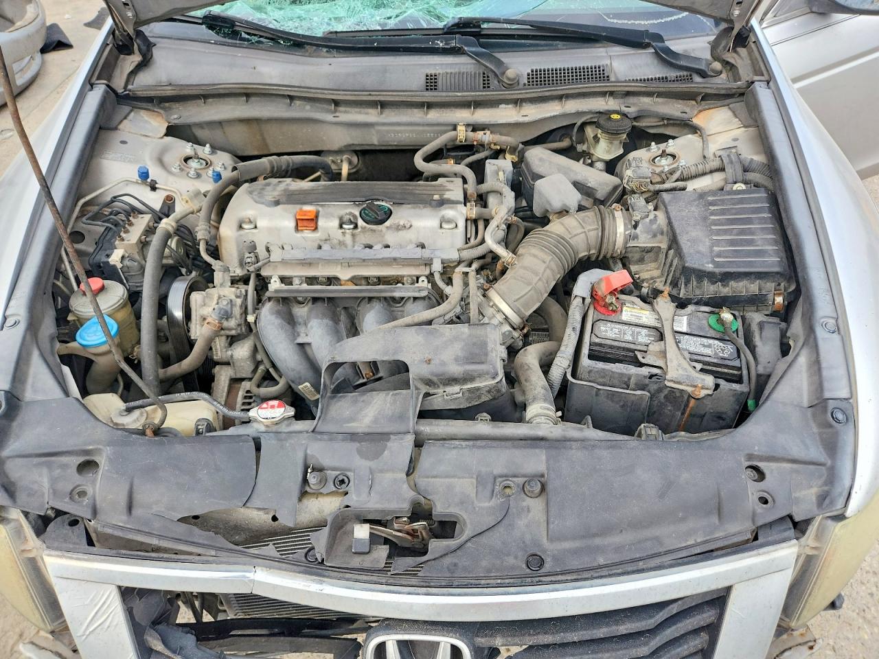 2010 Honda Accord Lx Silver vin: 1HGCP2F32AA055360