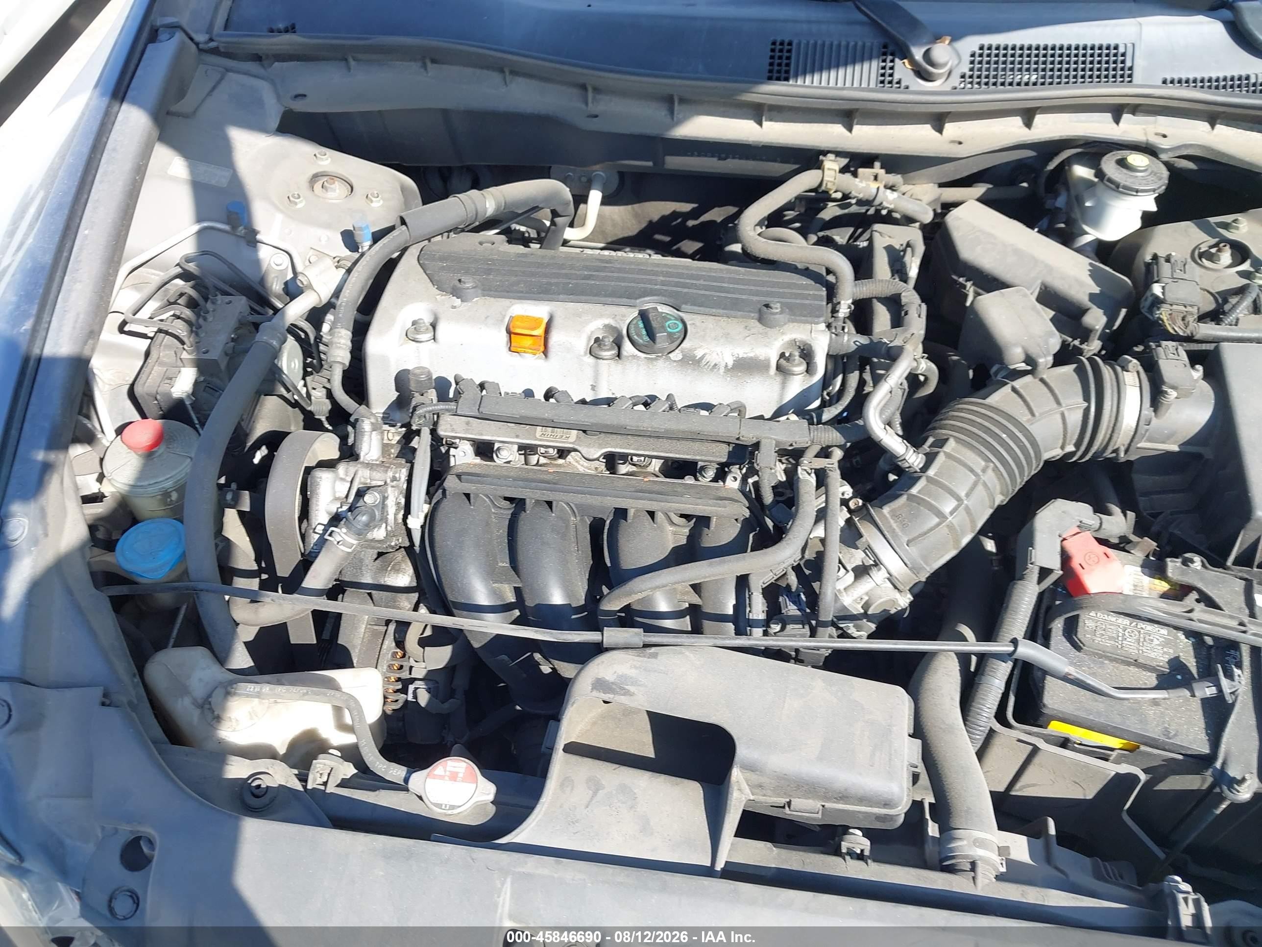2010 Honda Accord 2.4 Lx Gray vin: 1HGCP2F32AA071316