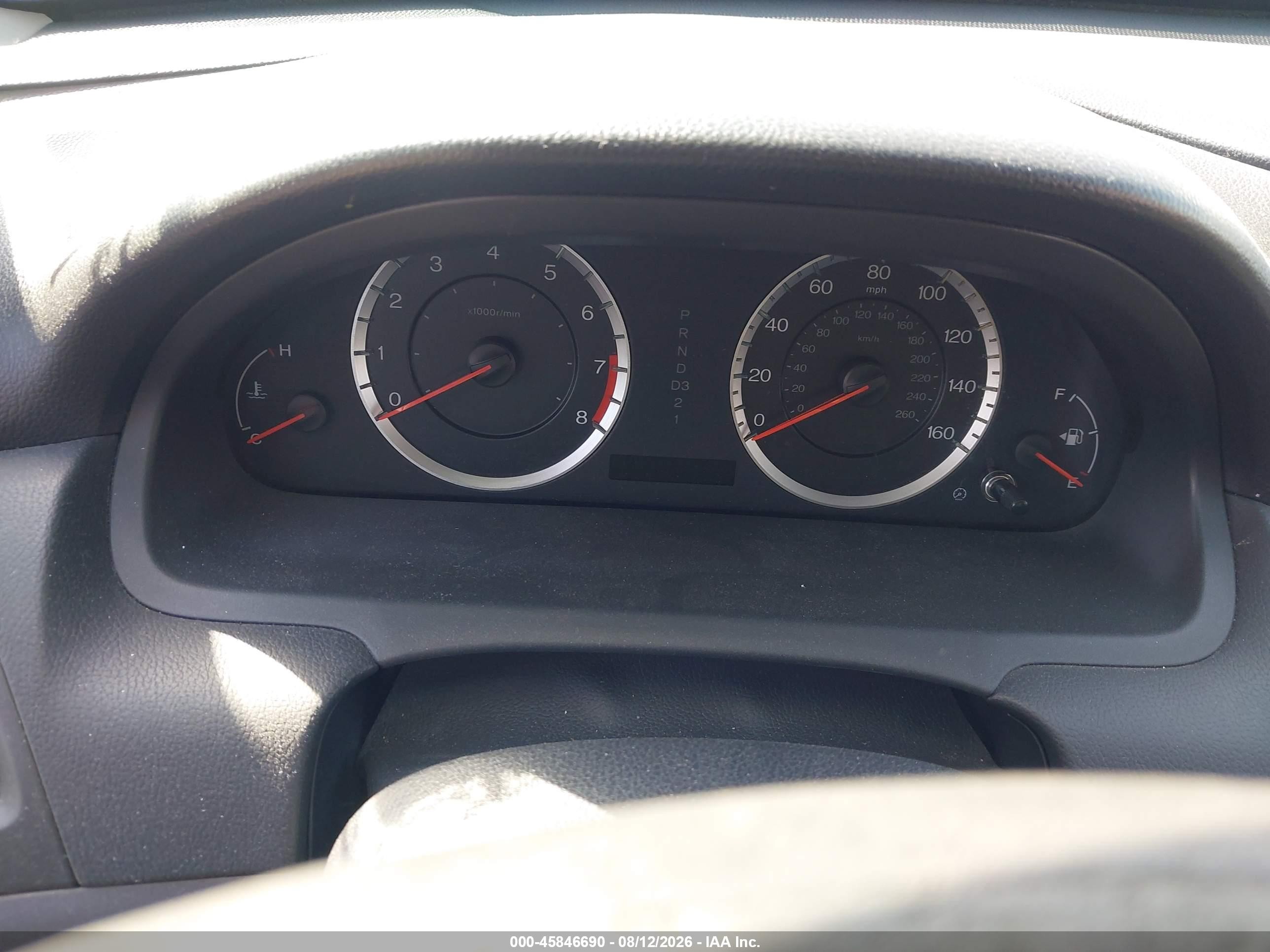 2010 Honda Accord 2.4 Lx Gray vin: 1HGCP2F32AA071316