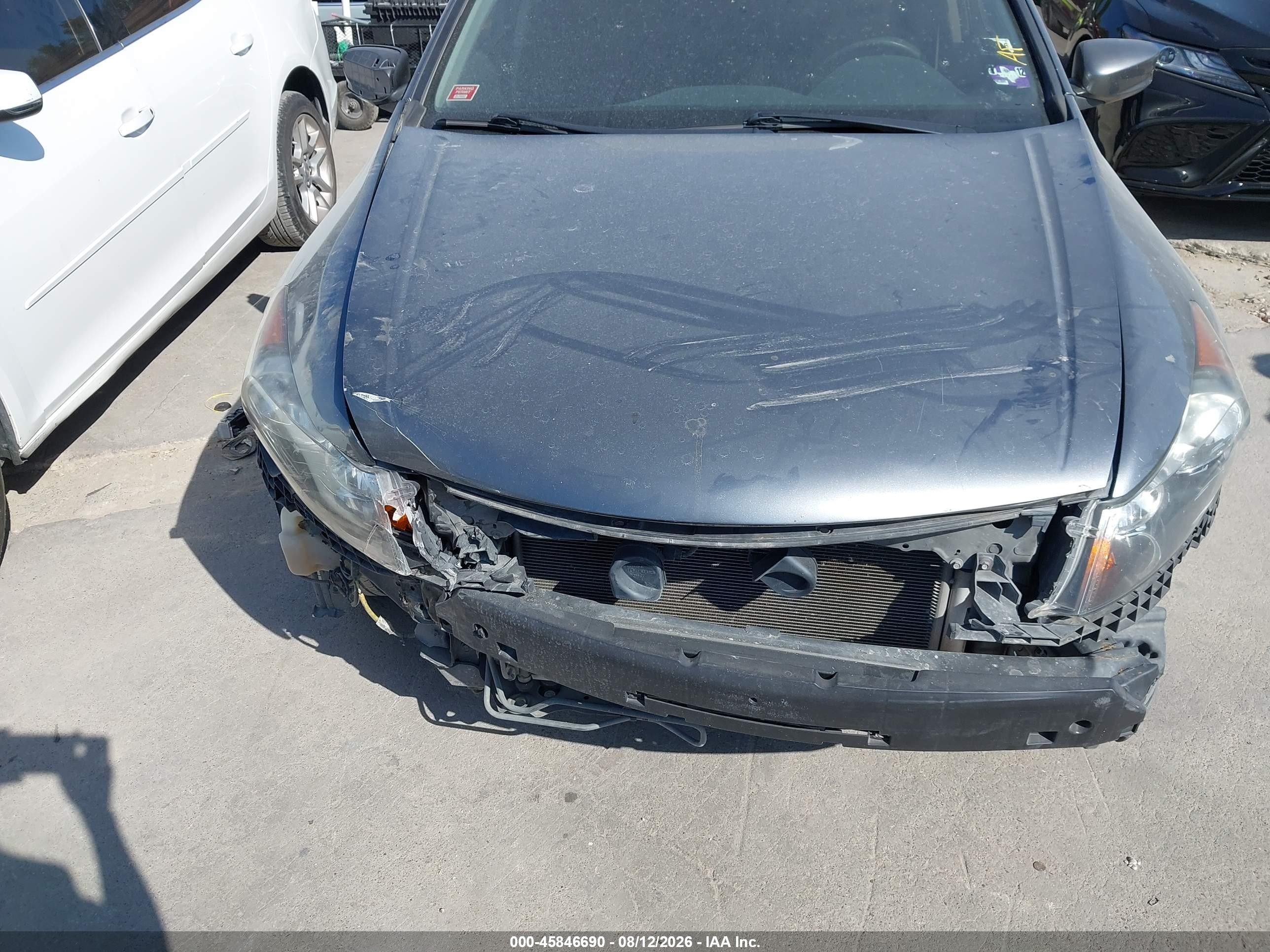 2010 Honda Accord 2.4 Lx Gray vin: 1HGCP2F32AA071316