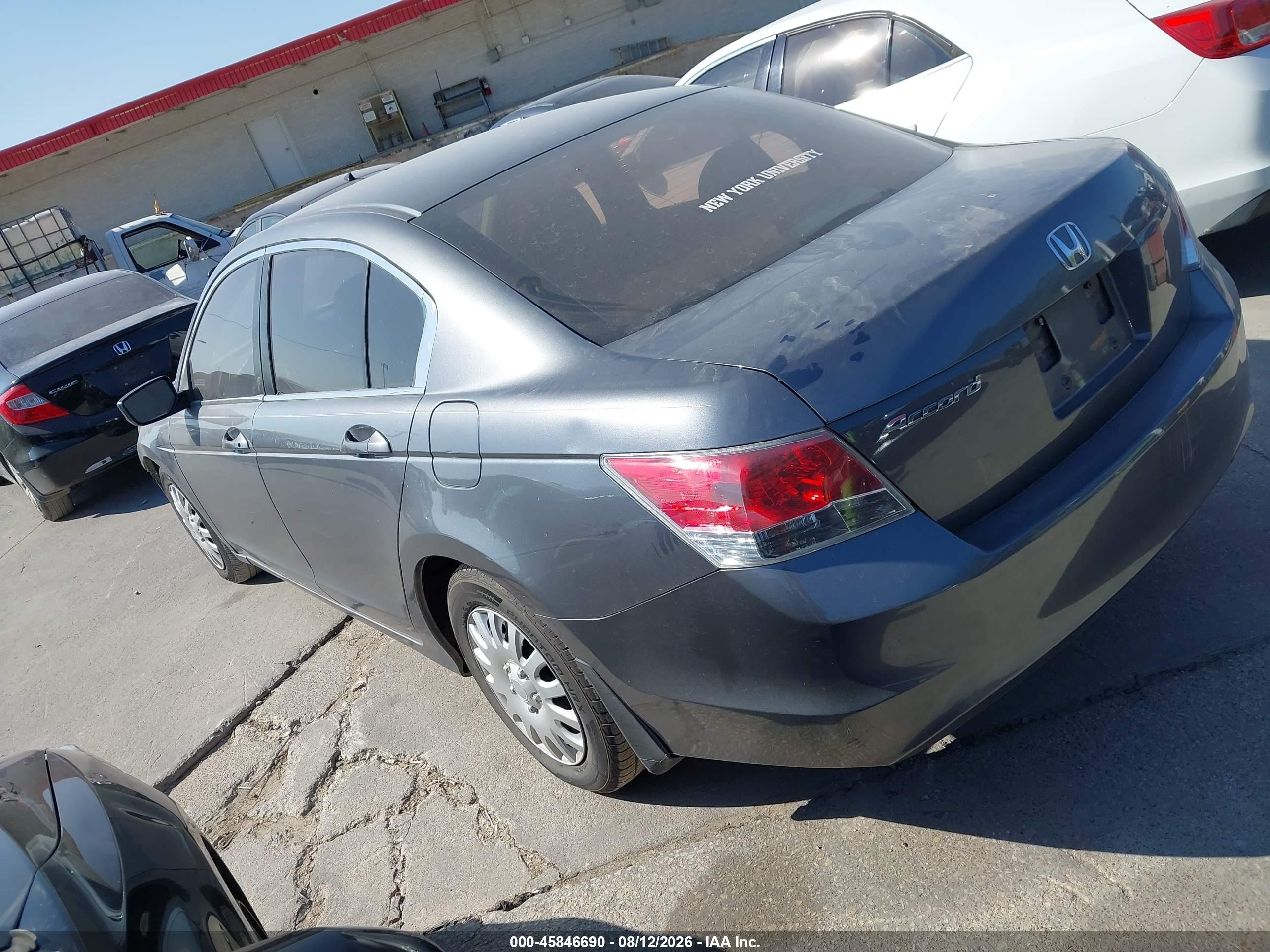 2010 Honda Accord 2.4 Lx Gray vin: 1HGCP2F32AA071316