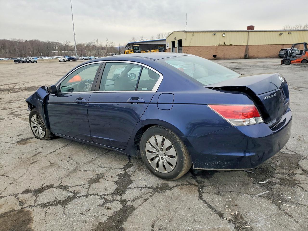 2010 Honda Accord Lx Blue vin: 1HGCP2F32AA086785