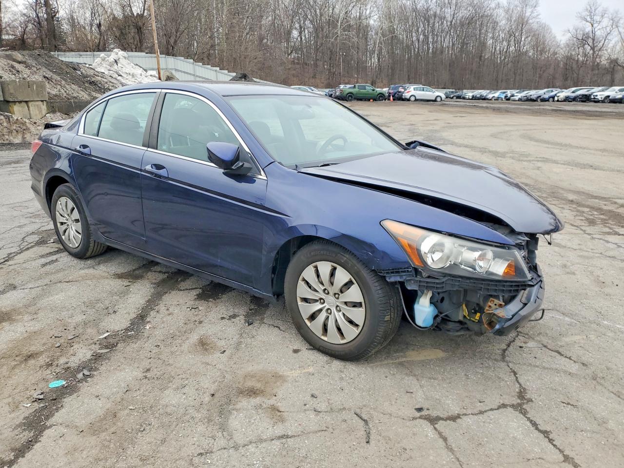 2010 Honda Accord Lx Blue vin: 1HGCP2F32AA086785