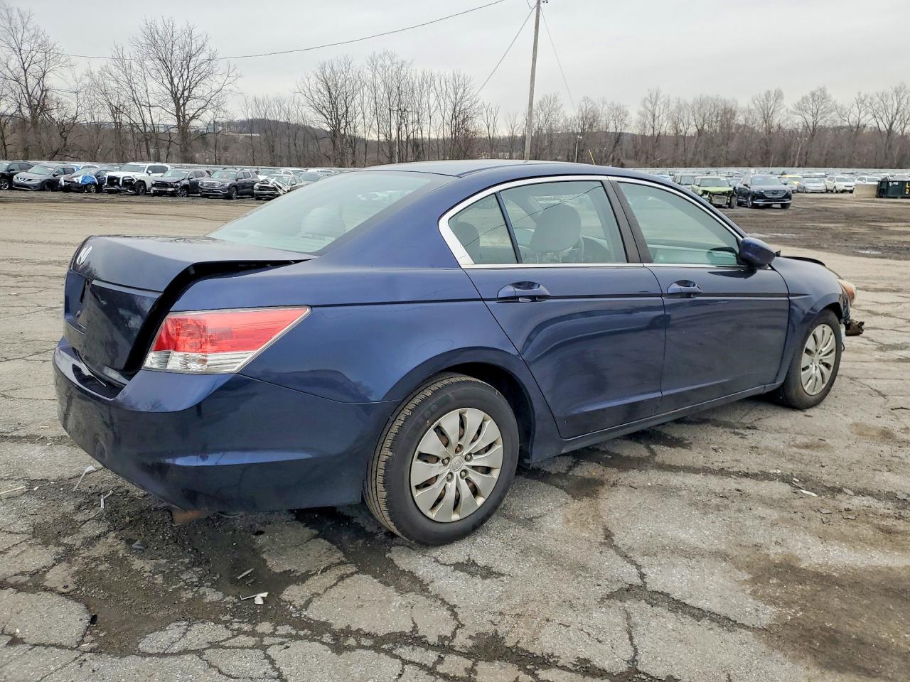 2010 Honda Accord Lx Blue vin: 1HGCP2F32AA086785
