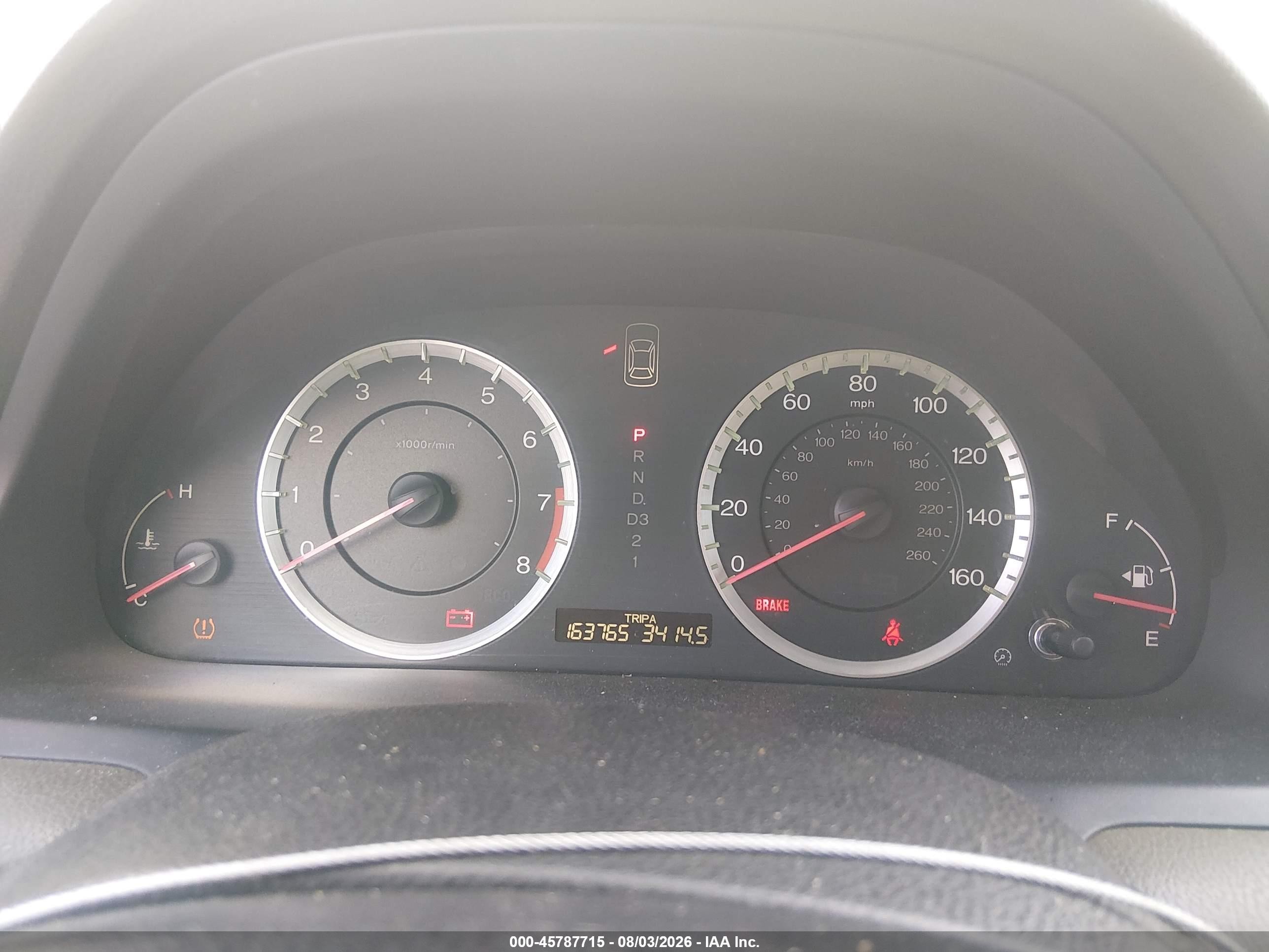 2010 Honda Accord 2.4 Lx Burgundy vin: 1HGCP2F32AA111040