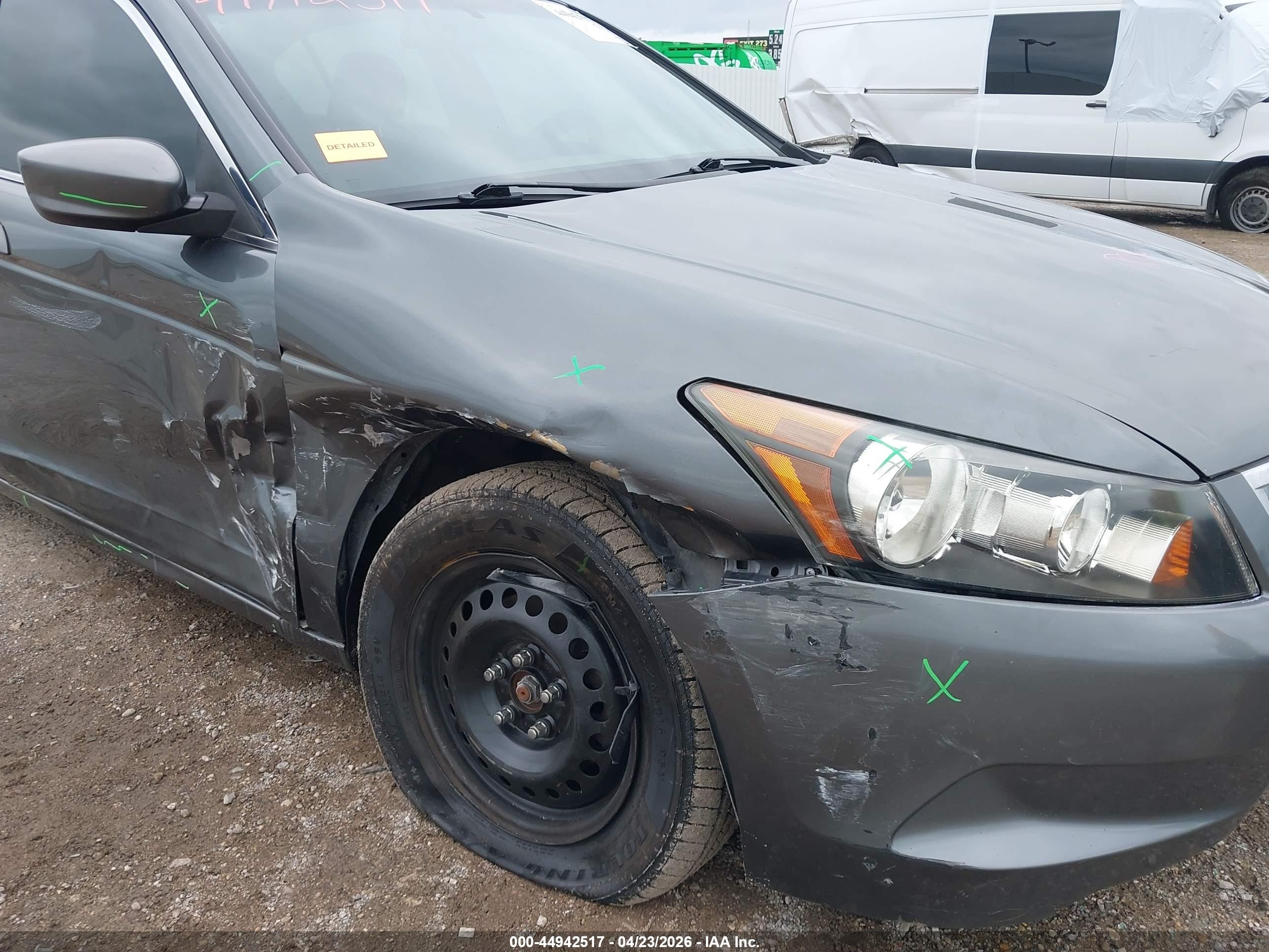 2010 Honda Accord 2.4 Lx Серый vin: 1HGCP2F32AA111927