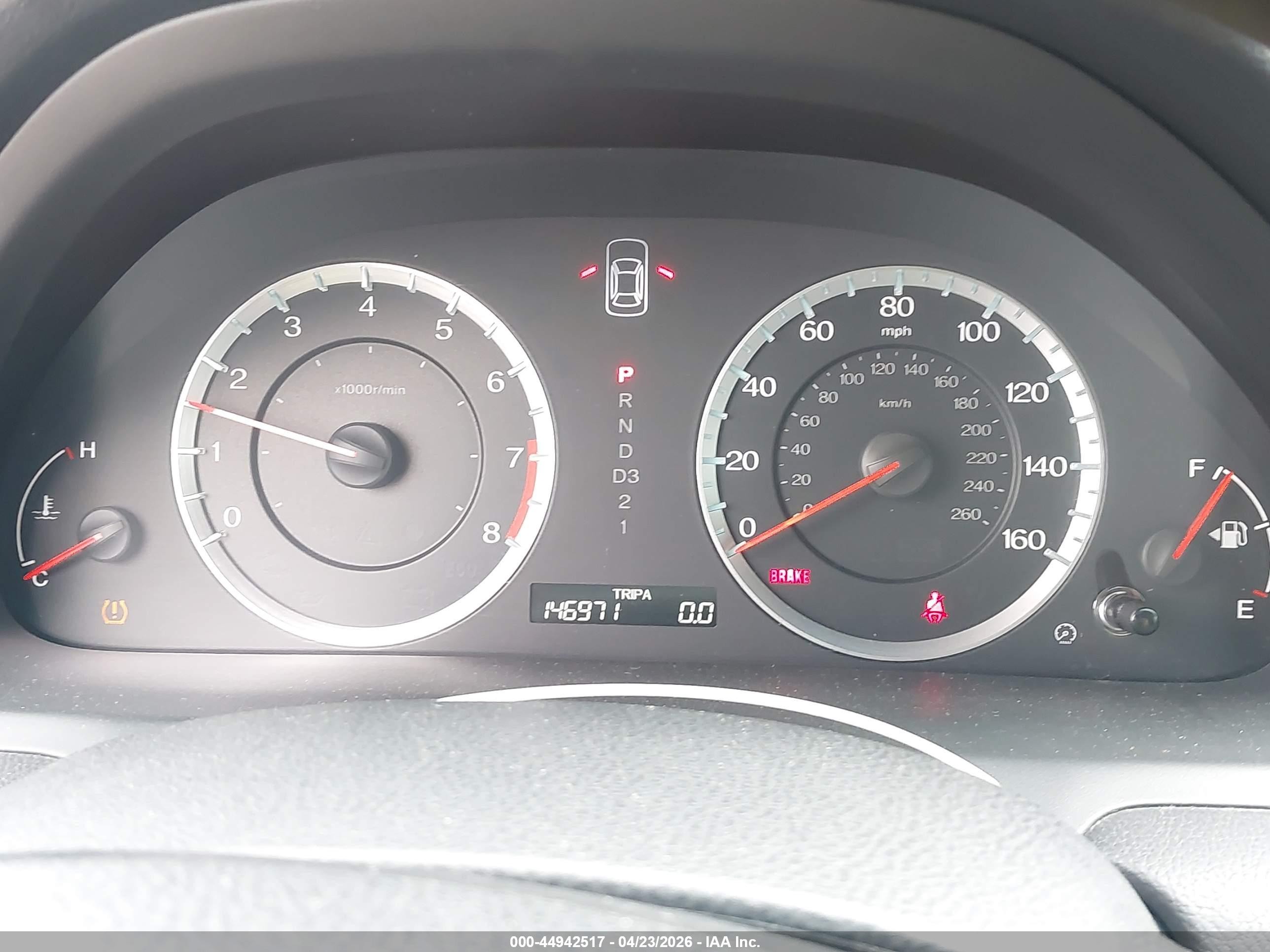 2010 Honda Accord 2.4 Lx Серый vin: 1HGCP2F32AA111927