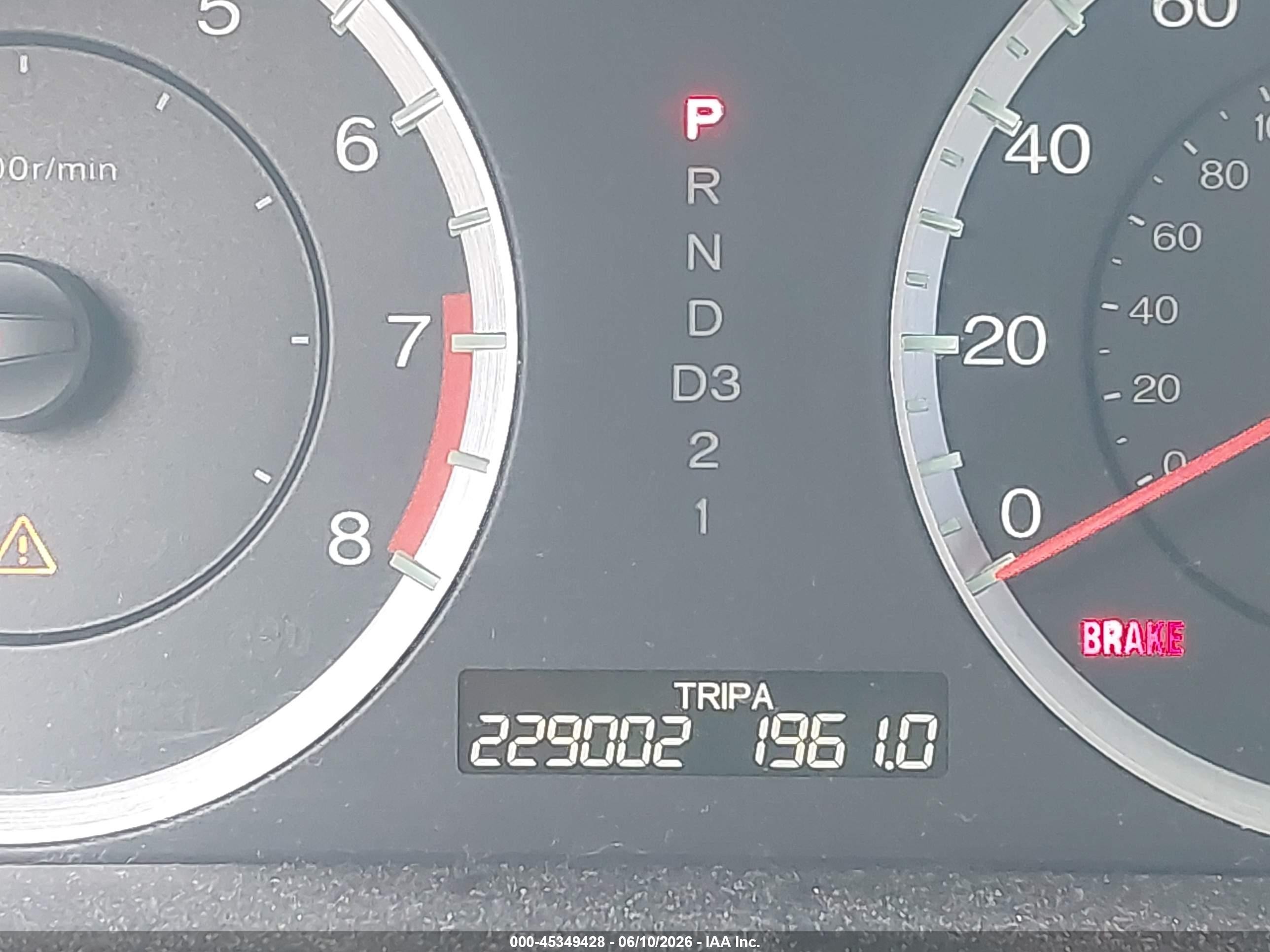 2010 Honda Accord 2.4 Lx Dark Blue vin: 1HGCP2F32AA115704