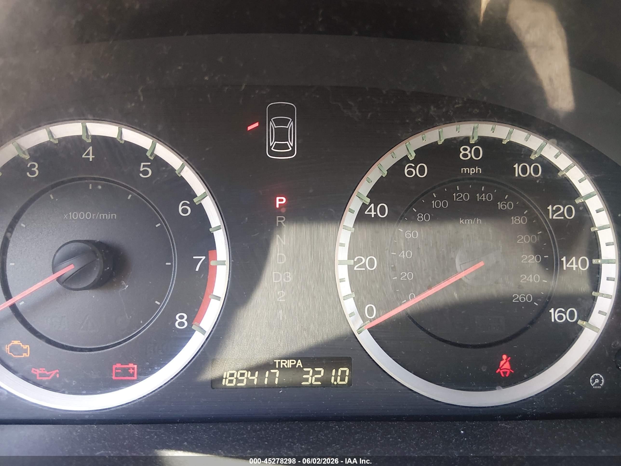 2010 Honda Accord 2.4 Lx Maroon vin: 1HGCP2F32AA119767