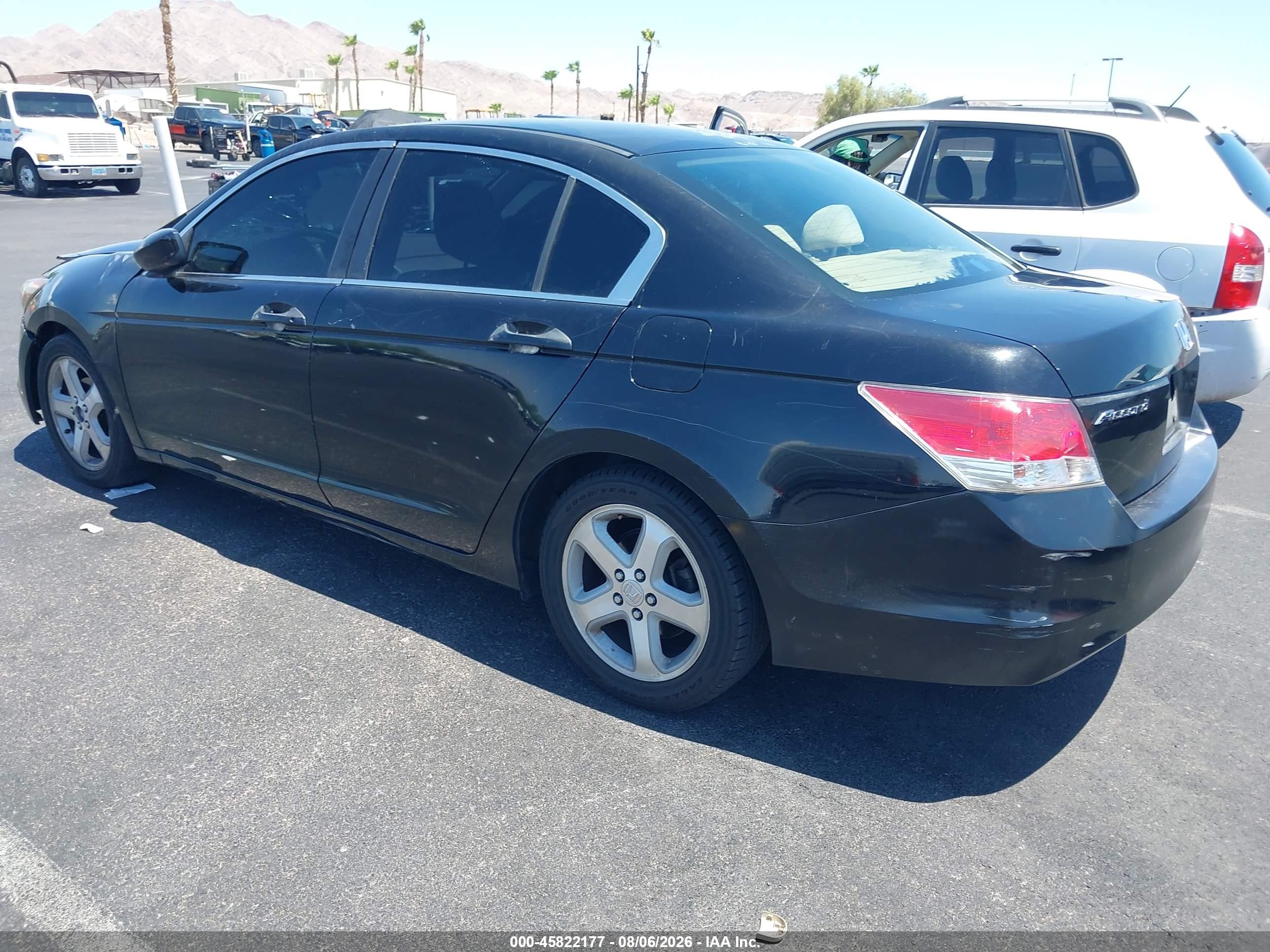2010 Honda Accord 2.4 Lx Black vin: 1HGCP2F32AA142479