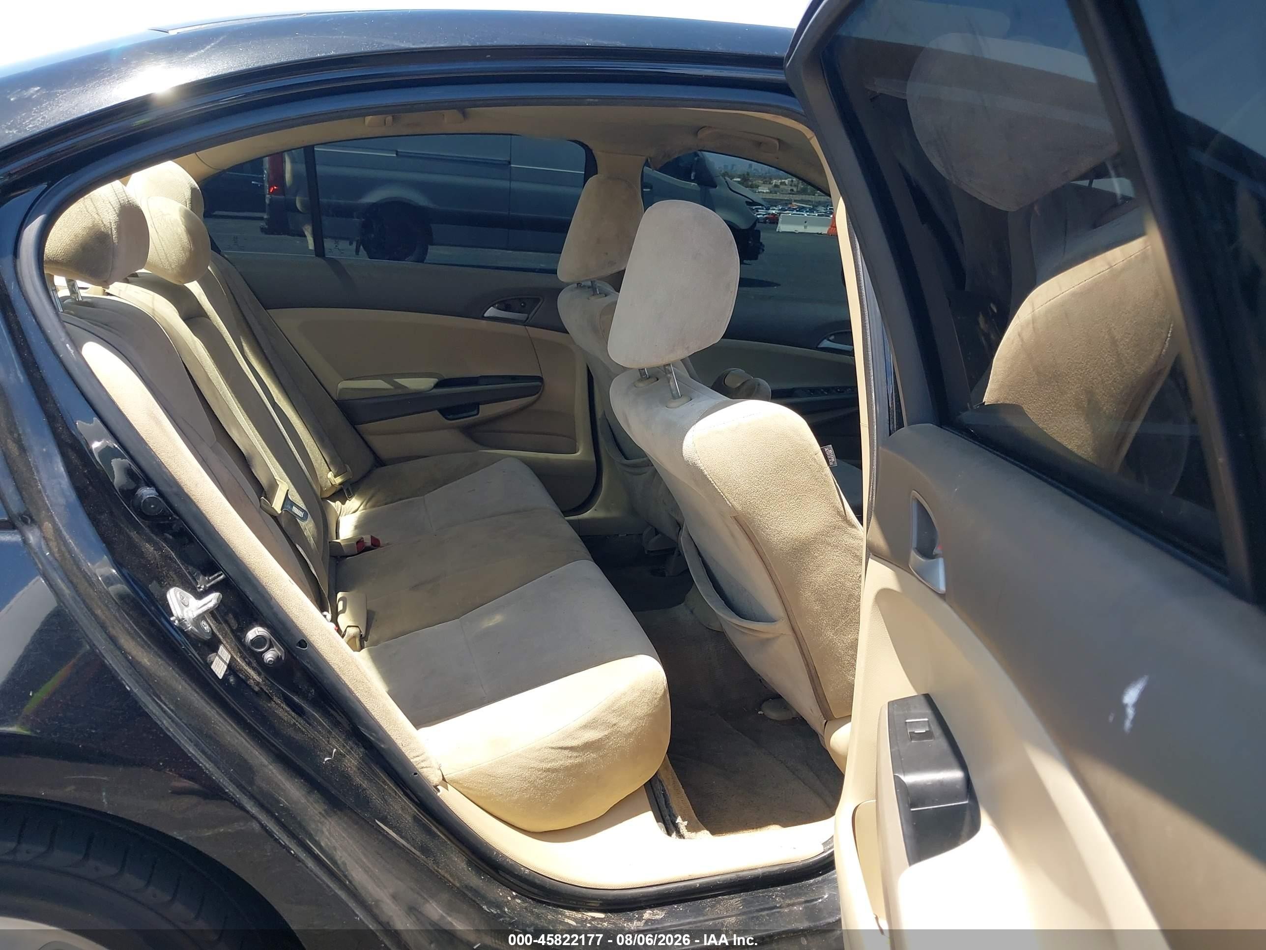 2010 Honda Accord 2.4 Lx Black vin: 1HGCP2F32AA142479