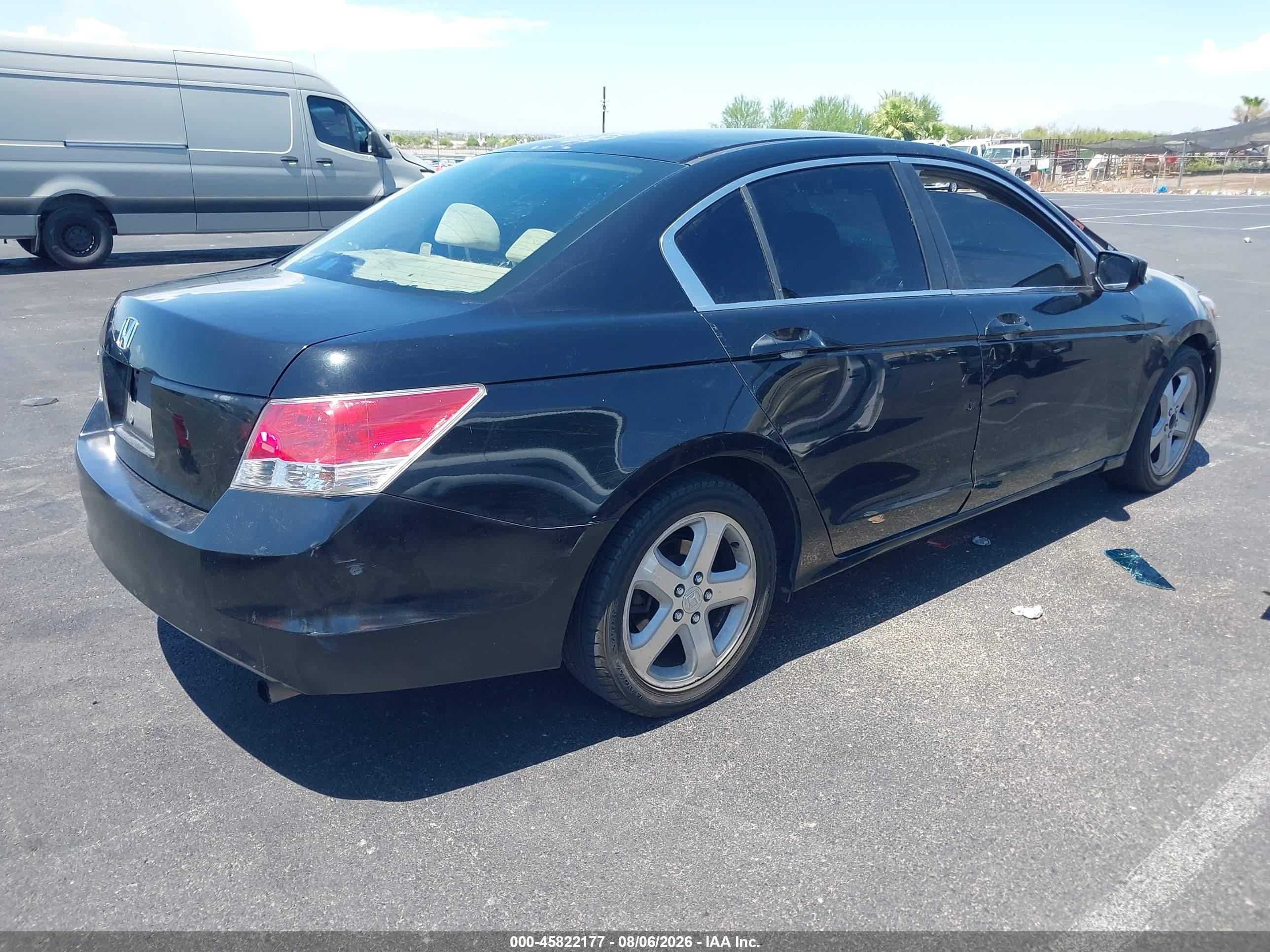 2010 Honda Accord 2.4 Lx Black vin: 1HGCP2F32AA142479