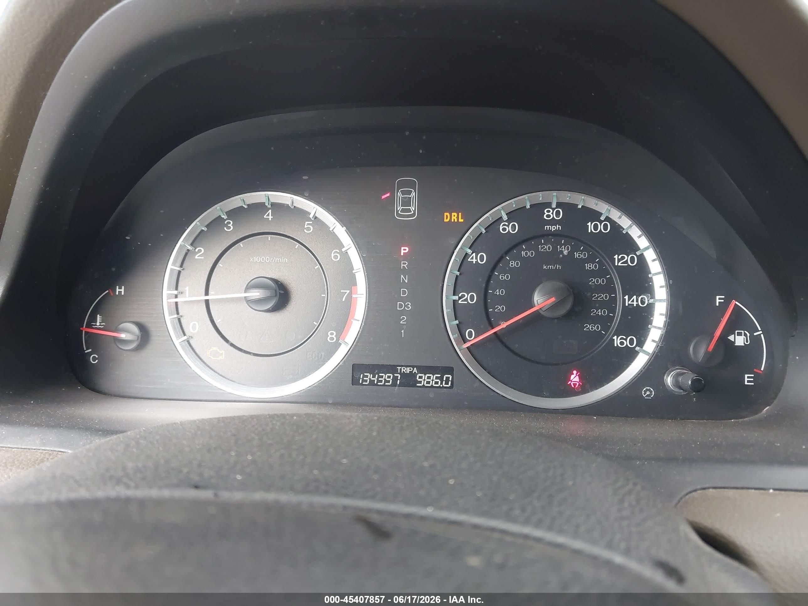 2010 Honda Accord 2.4 Lx Burgundy vin: 1HGCP2F32AA170458