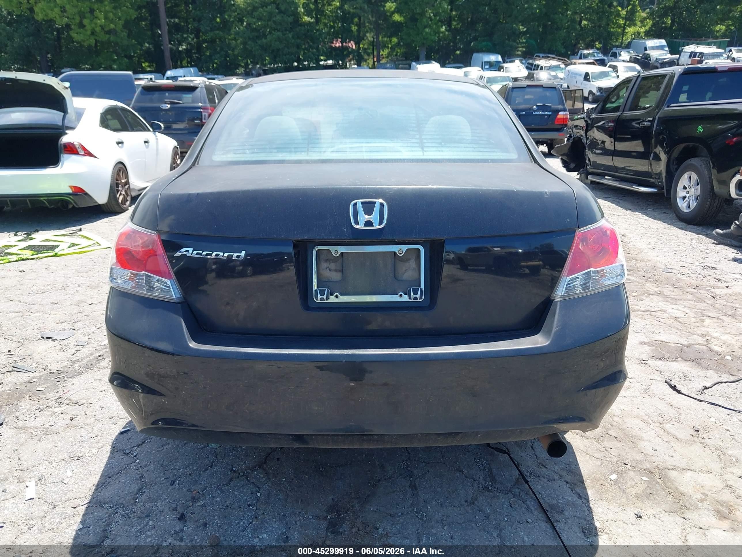 2010 Honda Accord 2.4 Lx Черный vin: 1HGCP2F32AA182027
