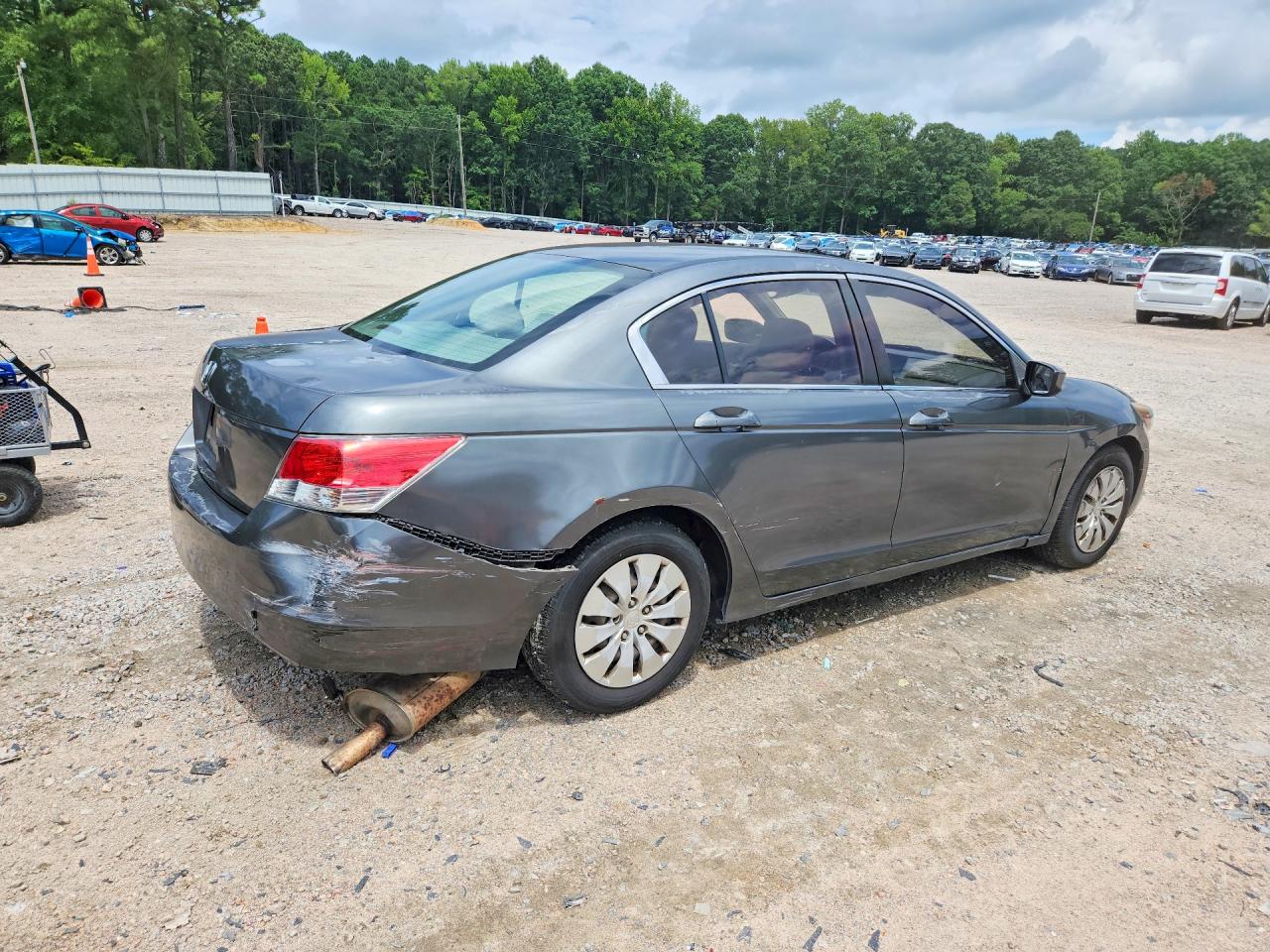 2010 Honda Accord Lx Gray vin: 1HGCP2F32AA185543