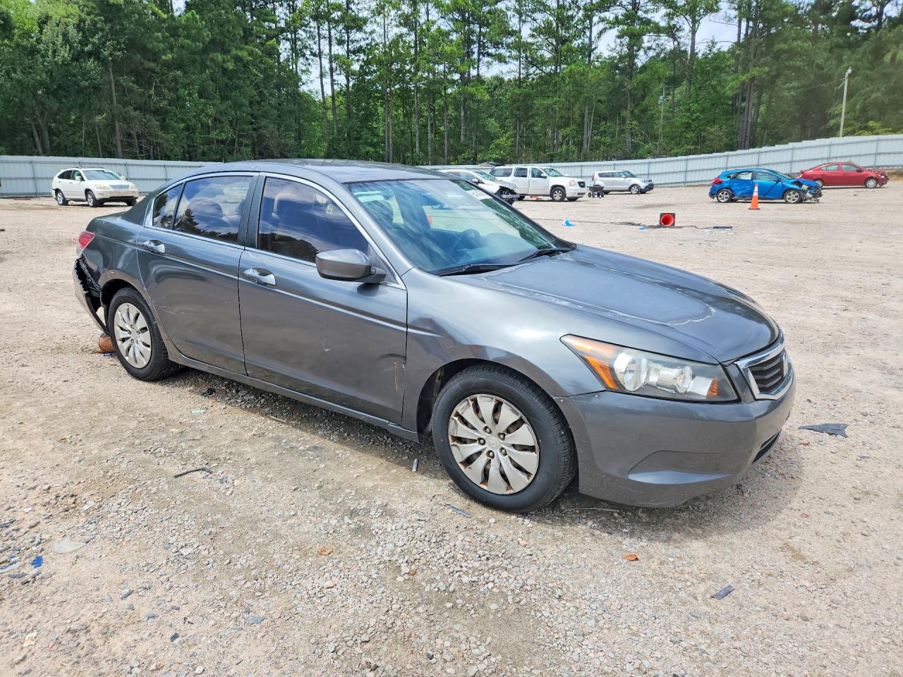 2010 Honda Accord Lx Gray vin: 1HGCP2F32AA185543