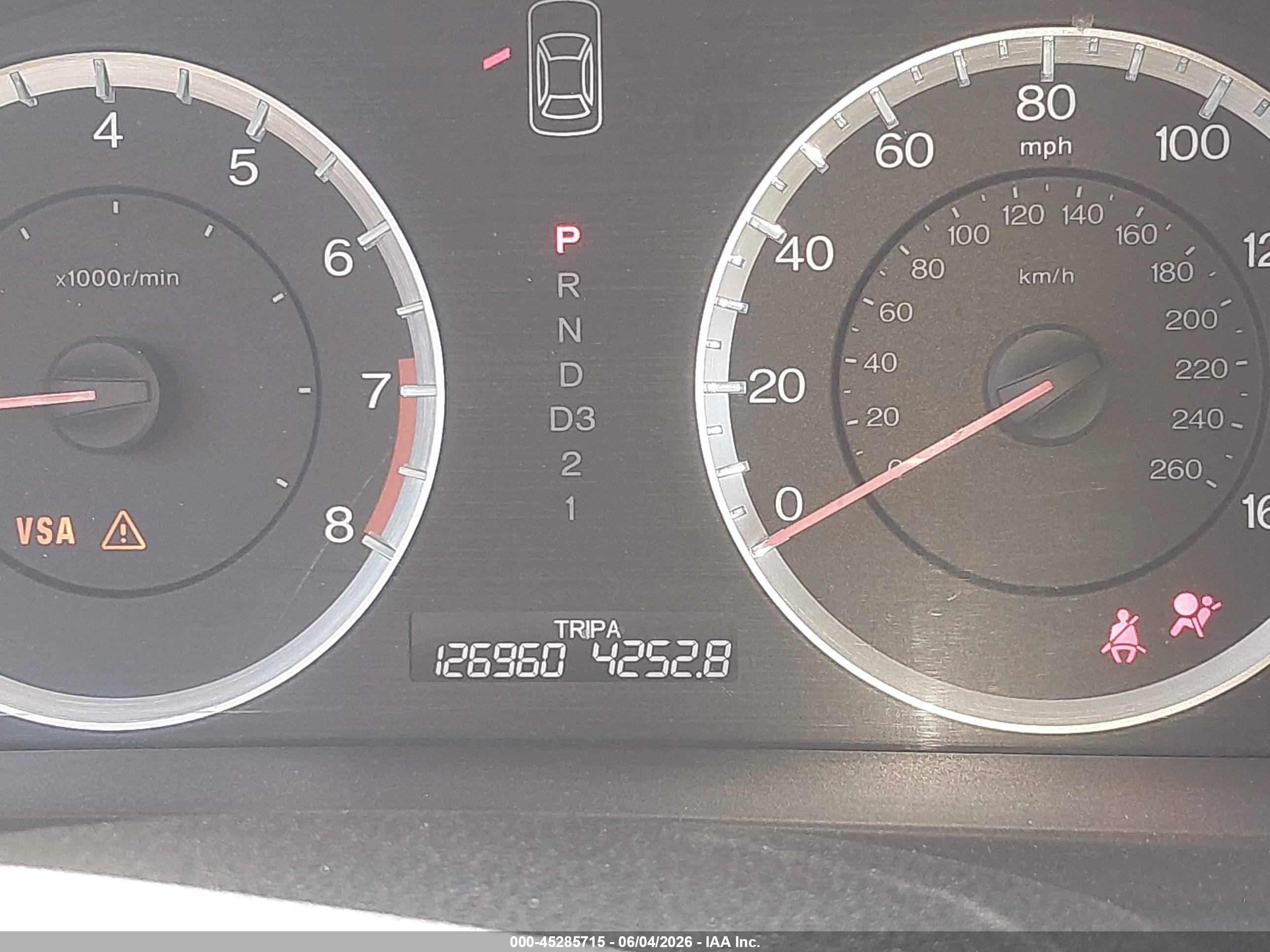 2010 Honda Accord 2.4 Lx Бежевый vin: 1HGCP2F32AA198308