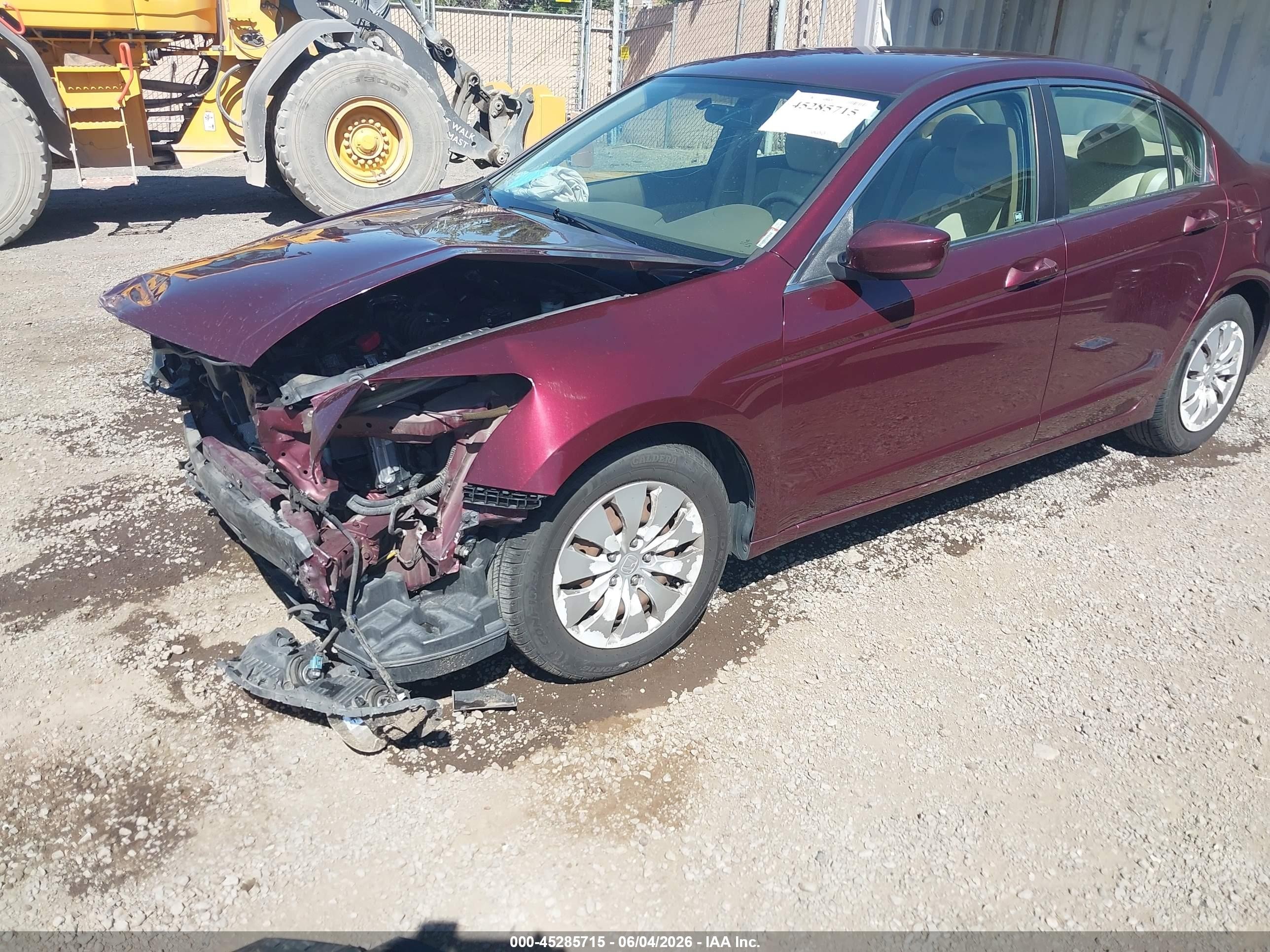 2010 Honda Accord 2.4 Lx Бежевый vin: 1HGCP2F32AA198308