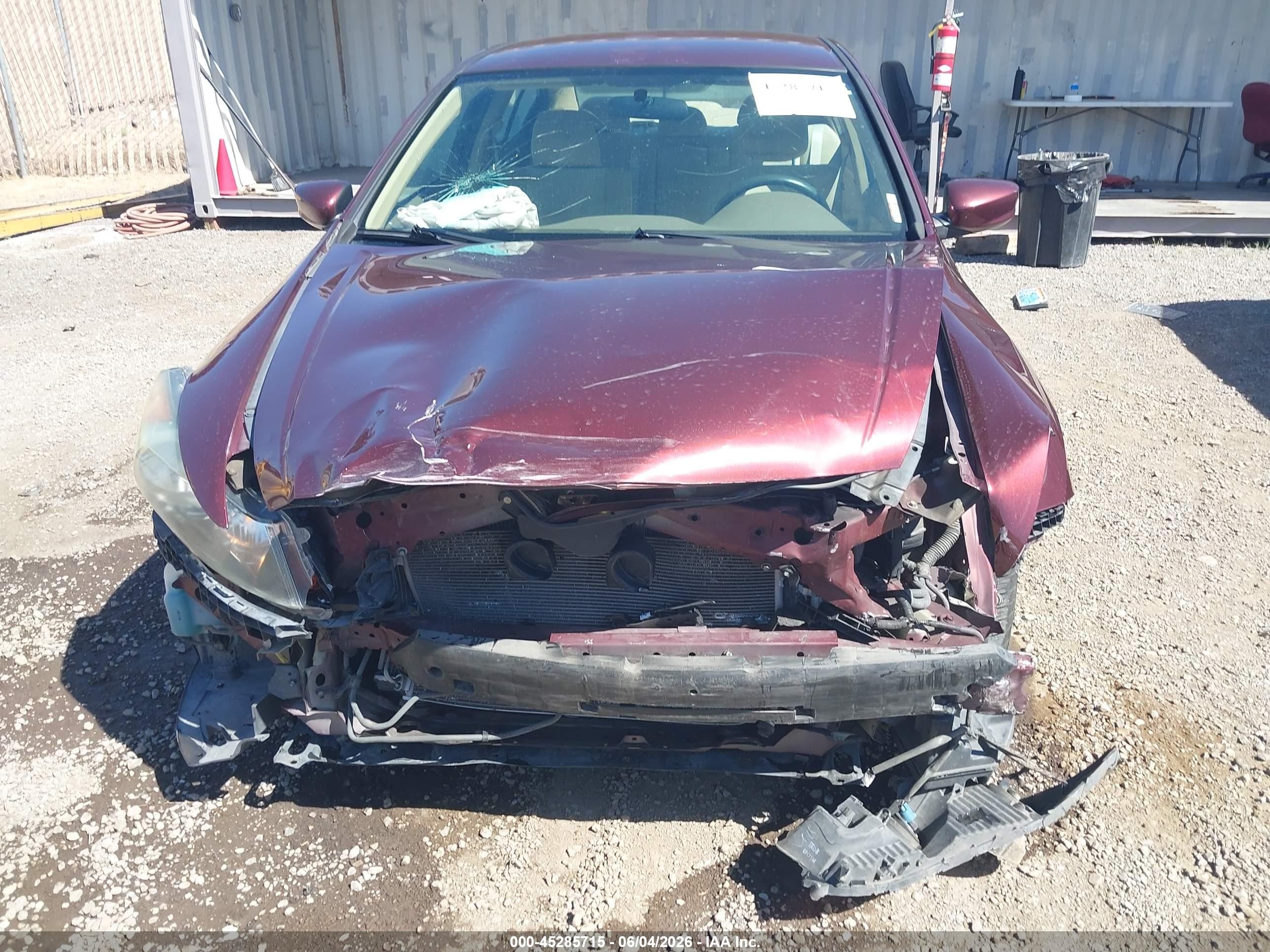 2010 Honda Accord 2.4 Lx Бежевый vin: 1HGCP2F32AA198308