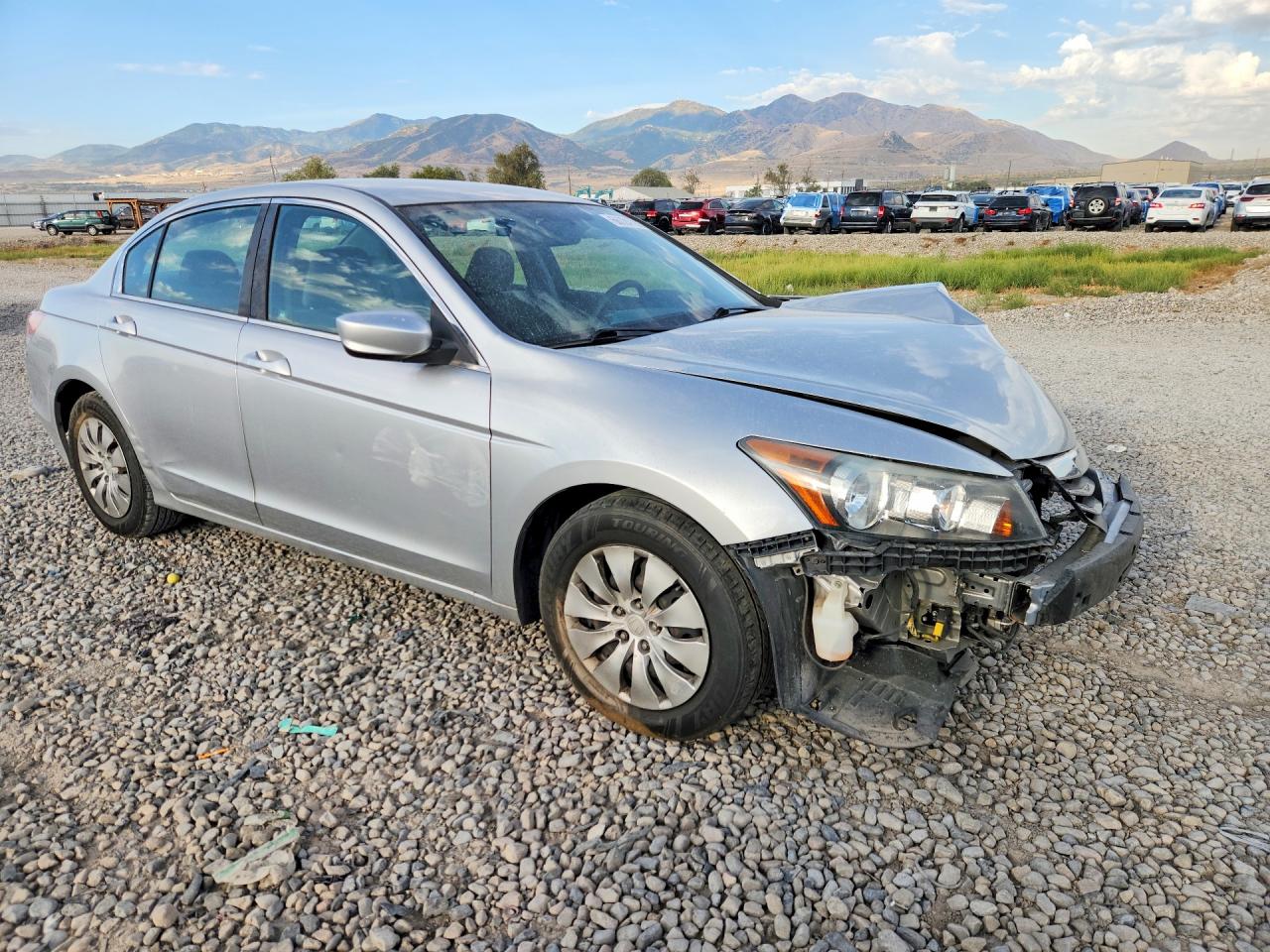 2011 Honda Accord Lx Silver vin: 1HGCP2F32BA014180