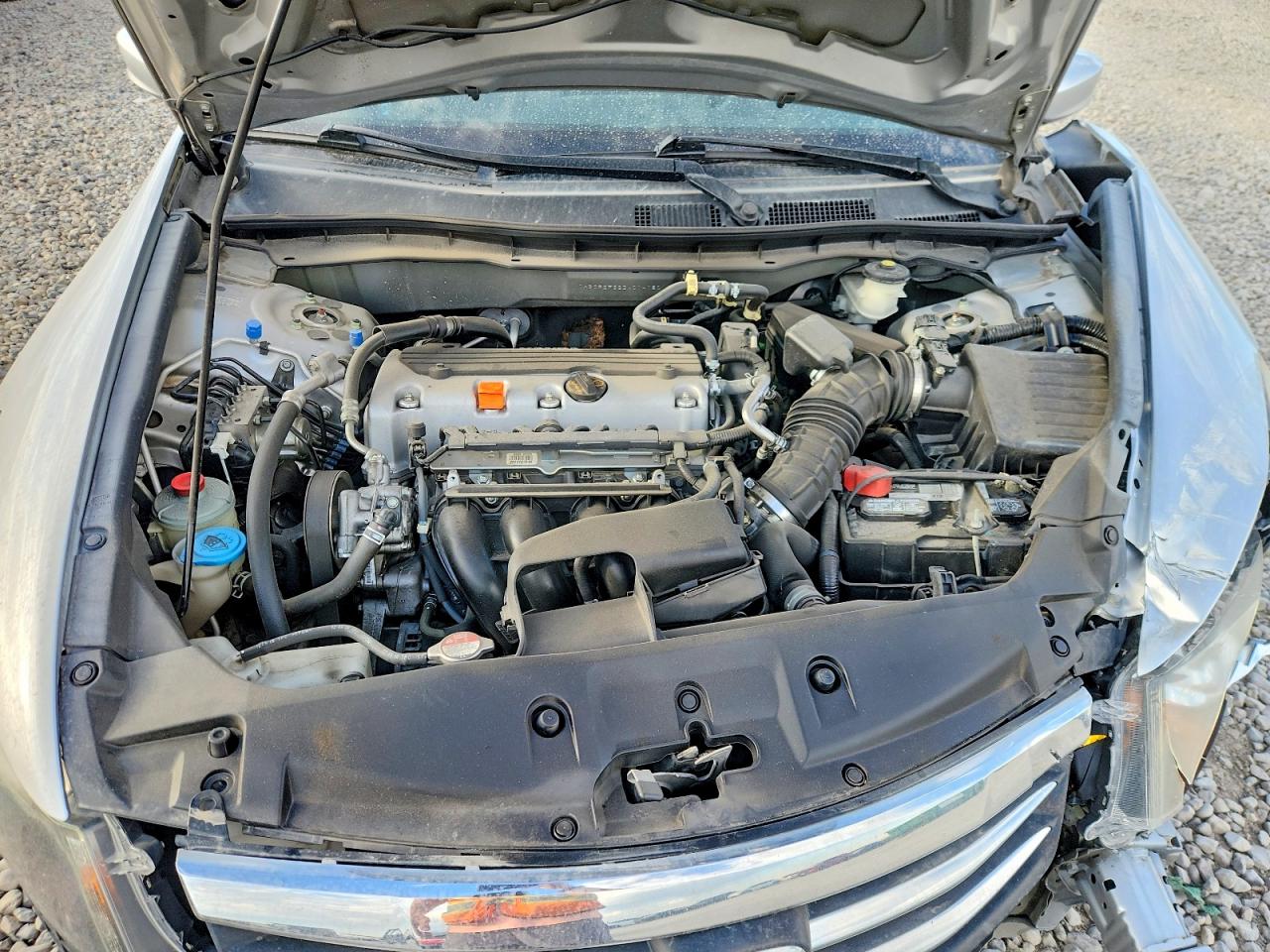 2011 Honda Accord Lx Silver vin: 1HGCP2F32BA014180
