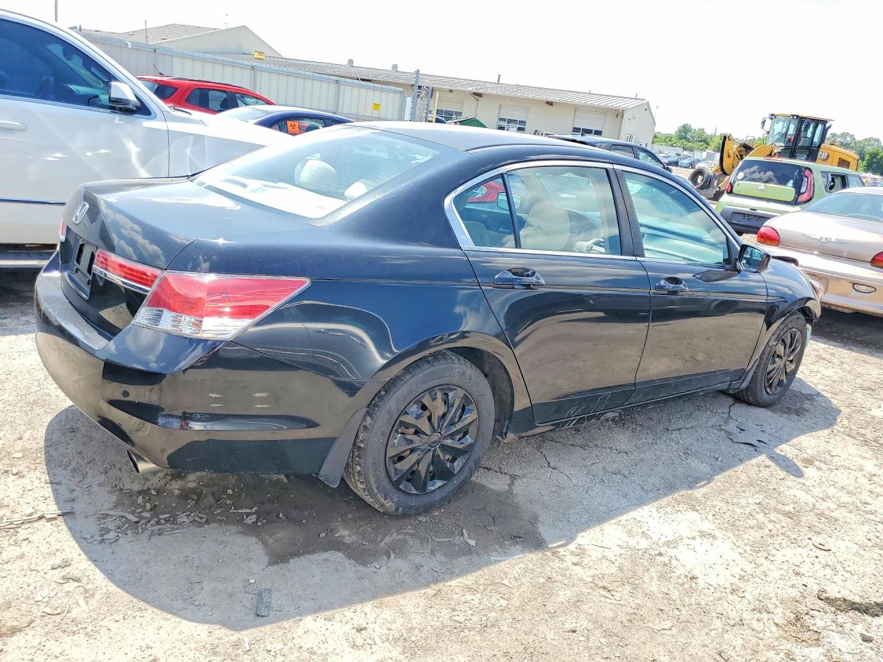 2011 Honda Accord Lx Black vin: 1HGCP2F32BA019136