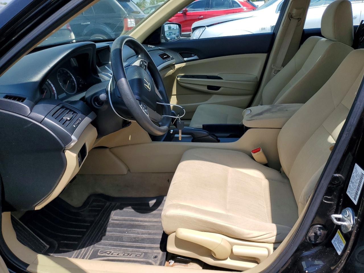 2011 Honda Accord Lx Black vin: 1HGCP2F32BA019136
