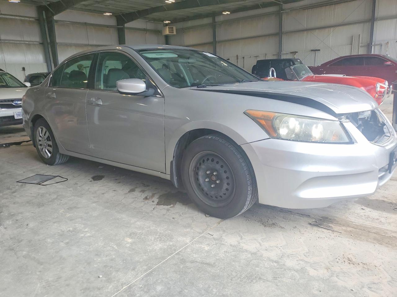 2011 Honda Accord Lx Gray vin: 1HGCP2F32BA022649
