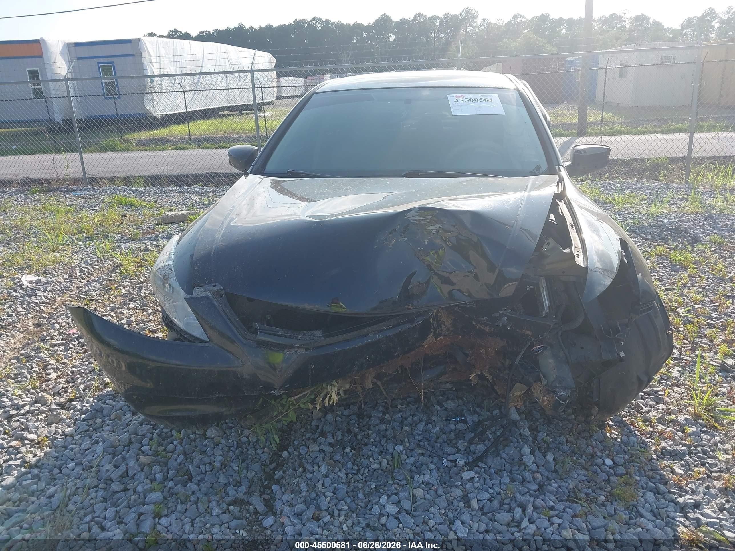 2011 Honda Accord 2.4 Lx Black vin: 1HGCP2F32BA035529