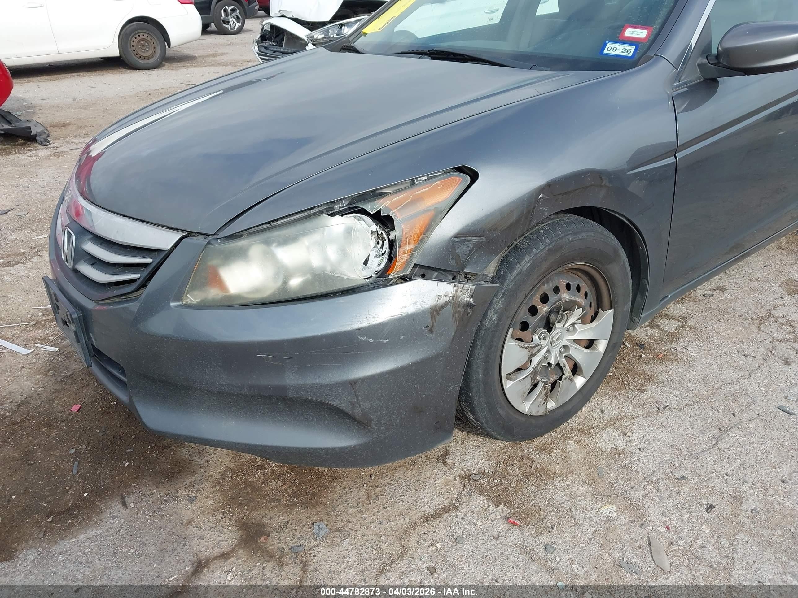 2011 Honda Accord 2.4 Lx Gray vin: 1HGCP2F32BA062617