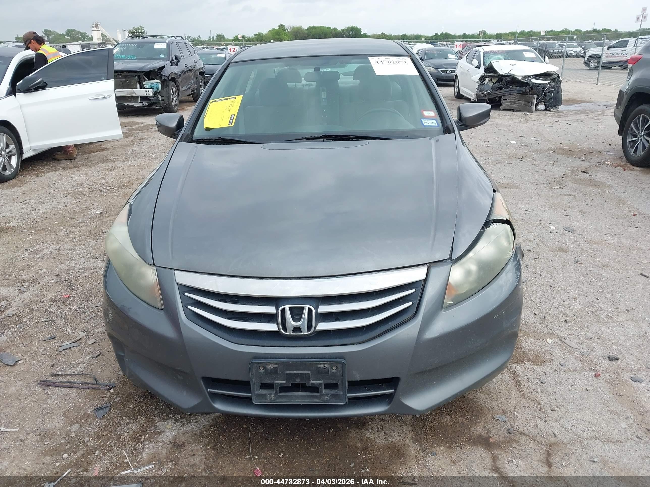 2011 Honda Accord 2.4 Lx Gray vin: 1HGCP2F32BA062617