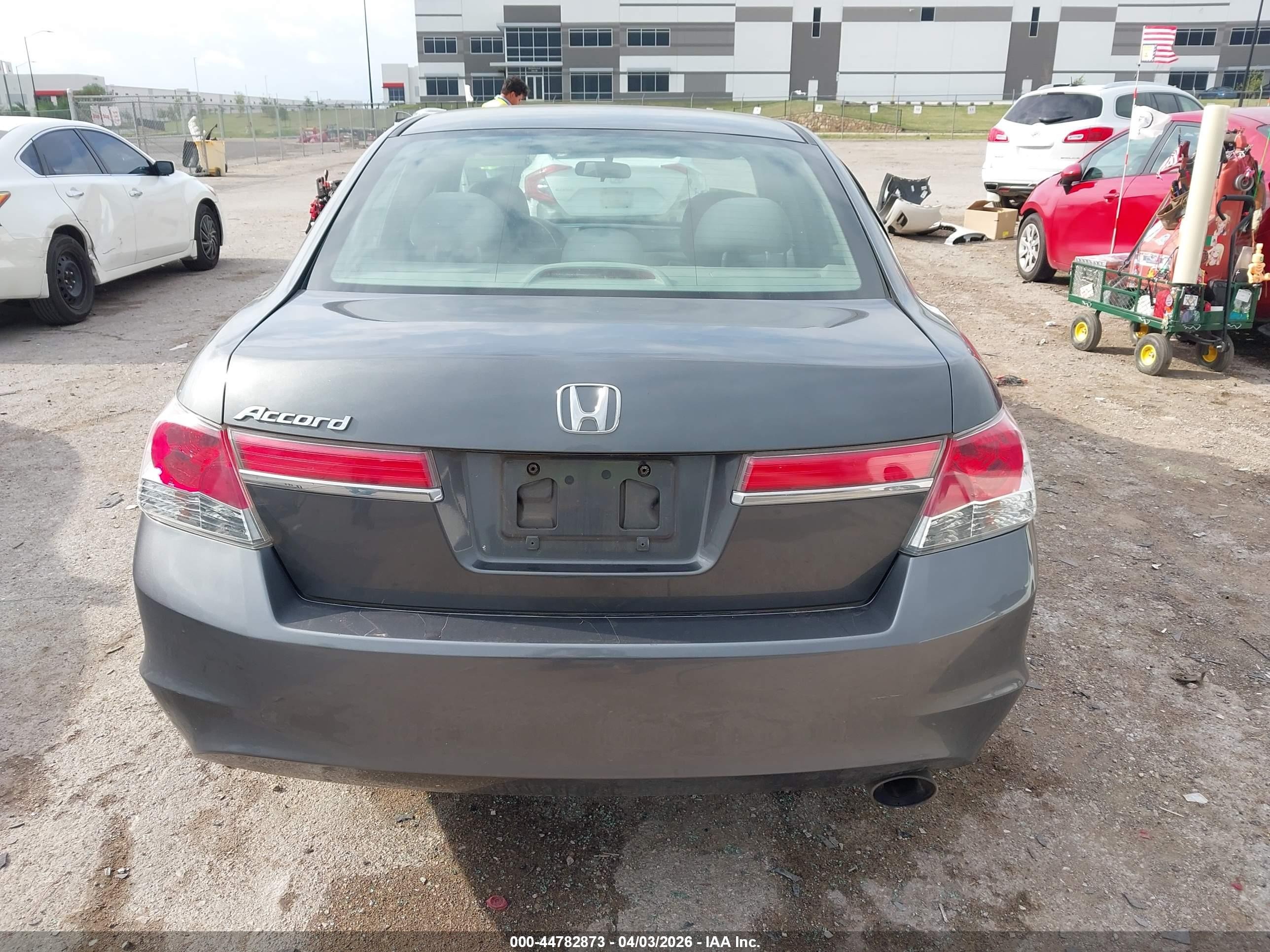 2011 Honda Accord 2.4 Lx Gray vin: 1HGCP2F32BA062617