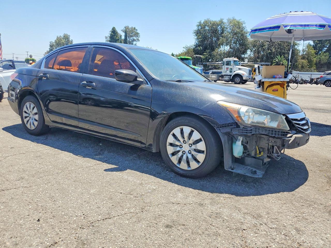 2011 Honda Accord Lx Черный vin: 1HGCP2F32BA106227