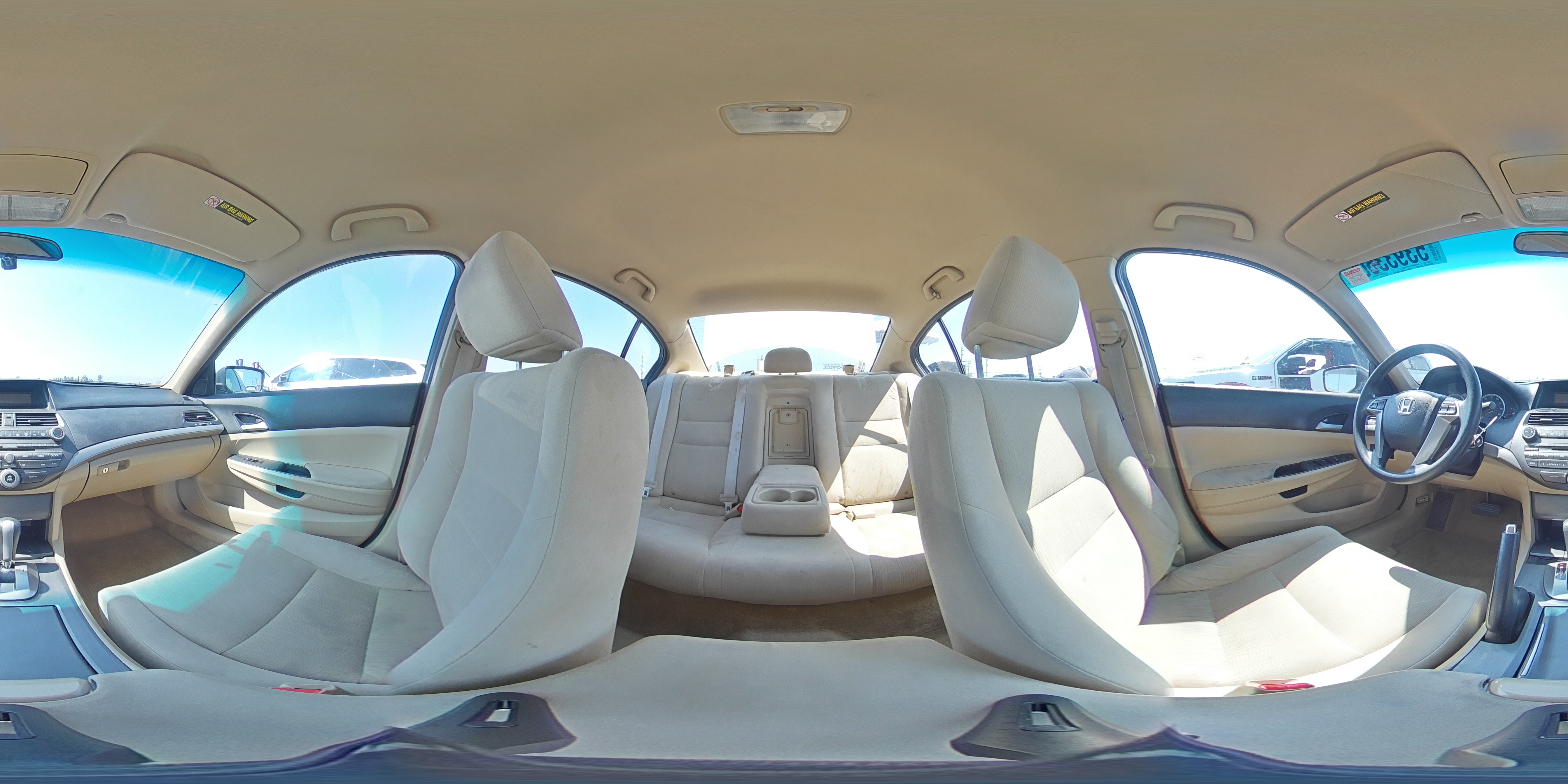 2011 Honda Accord Lx White vin: 1HGCP2F32BA112366