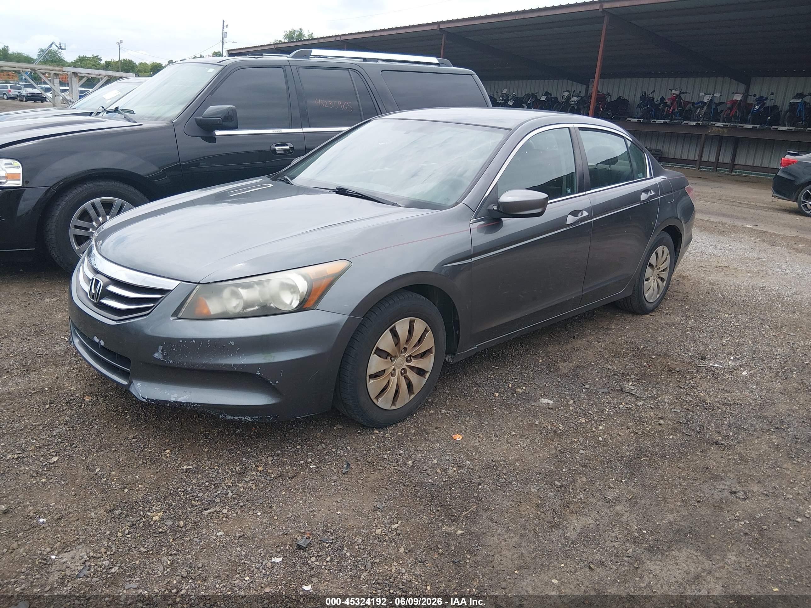 2011 Honda Accord 2.4 Lx Gray vin: 1HGCP2F32BA143942