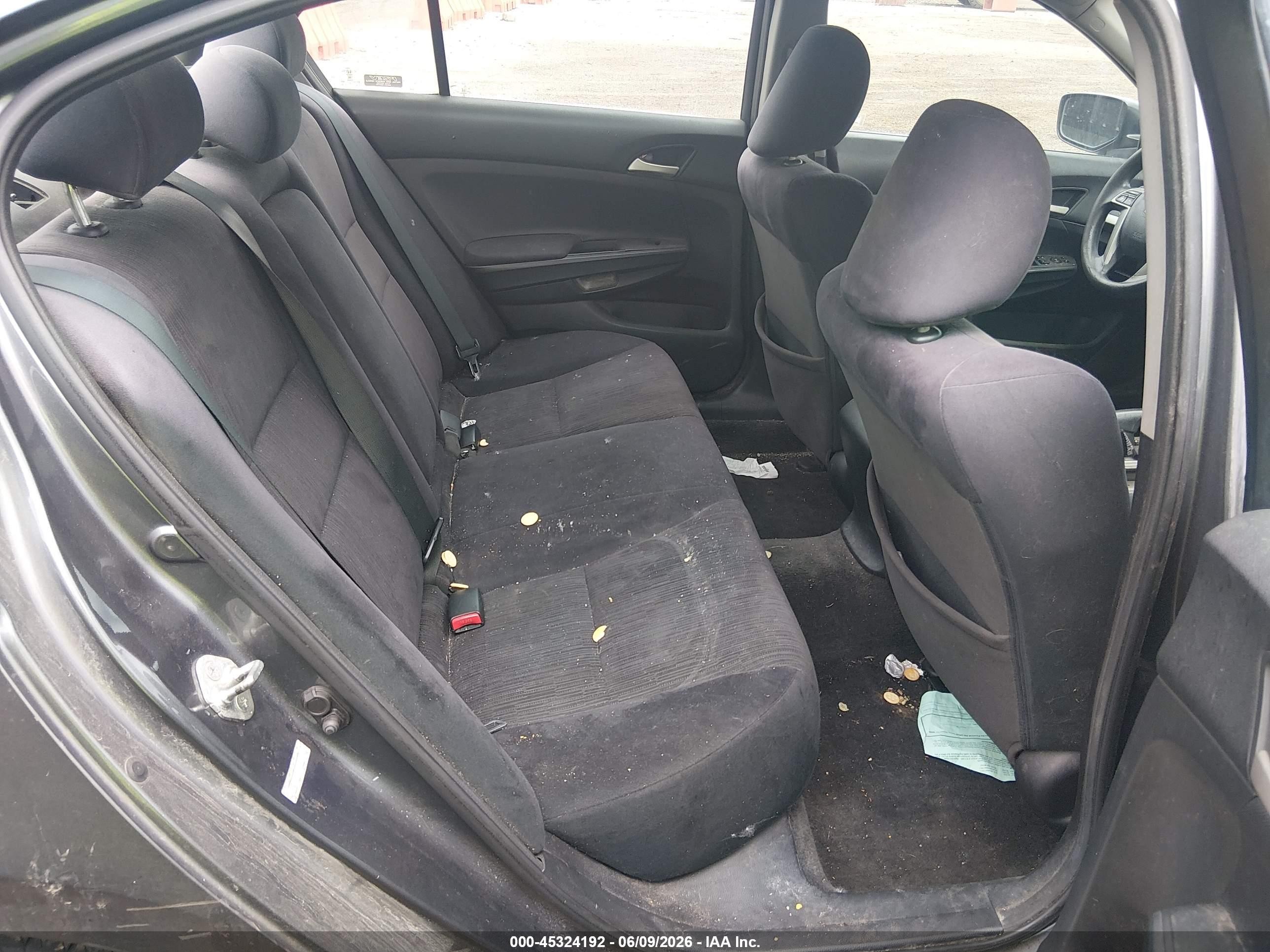 2011 Honda Accord 2.4 Lx Gray vin: 1HGCP2F32BA143942